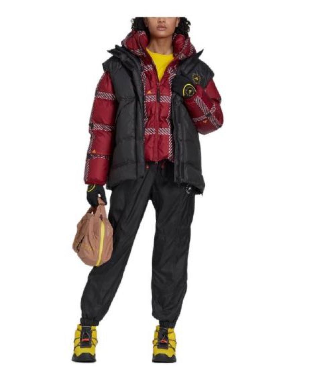 ADIDAS BY STELLA MCCARTNEY Черные полиэстеровые спортивные брюки и шорты, фото 4