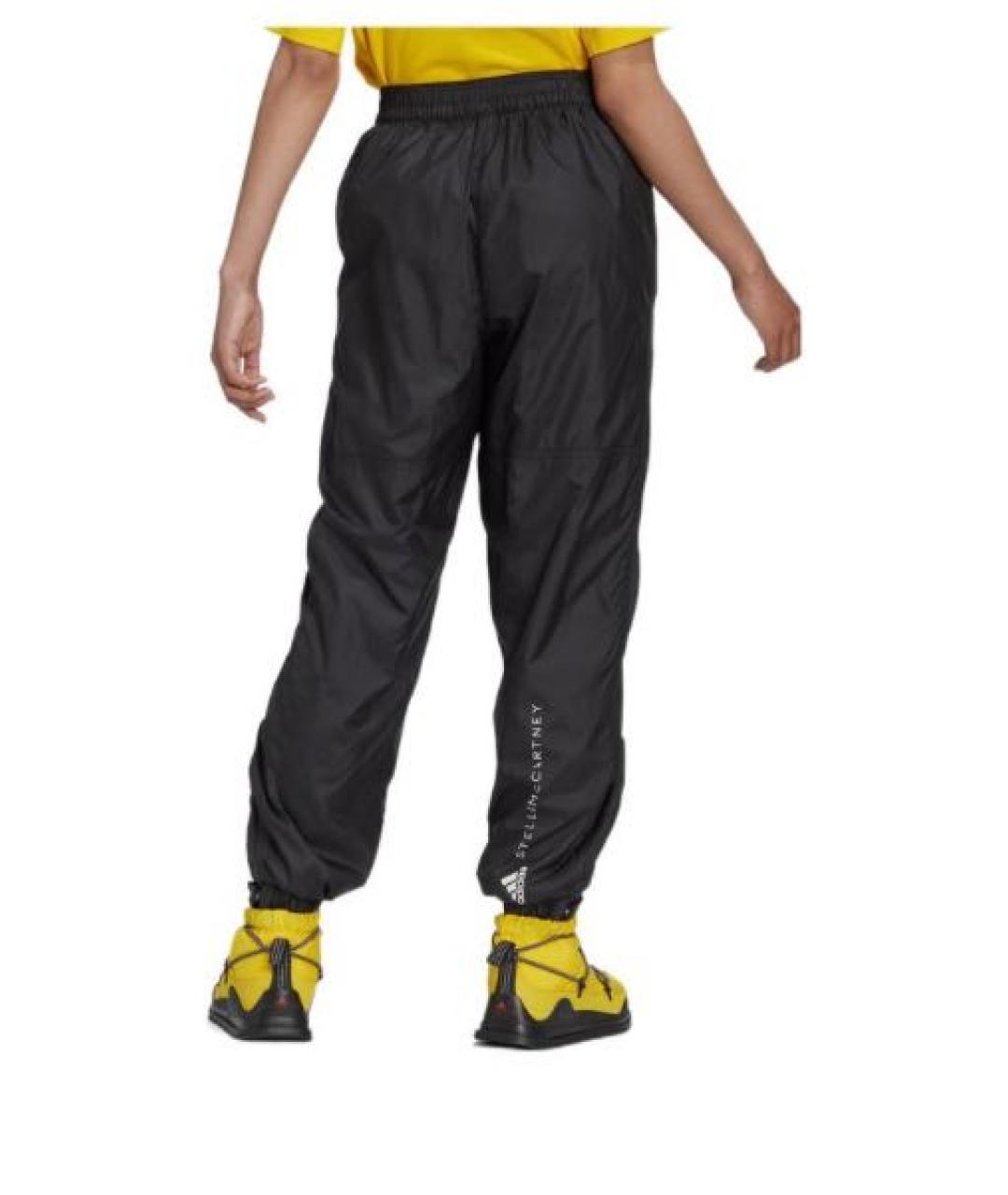 ADIDAS BY STELLA MCCARTNEY Черные полиэстеровые спортивные брюки и шорты, фото 5