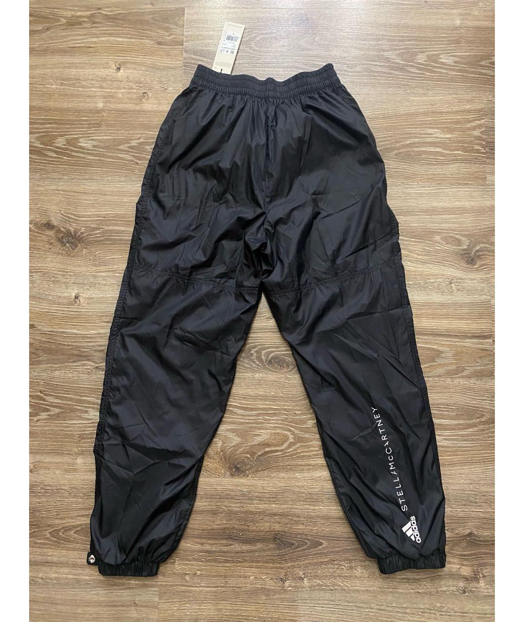 ADIDAS BY STELLA MCCARTNEY Черные полиэстеровые спортивные брюки и шорты, фото 7