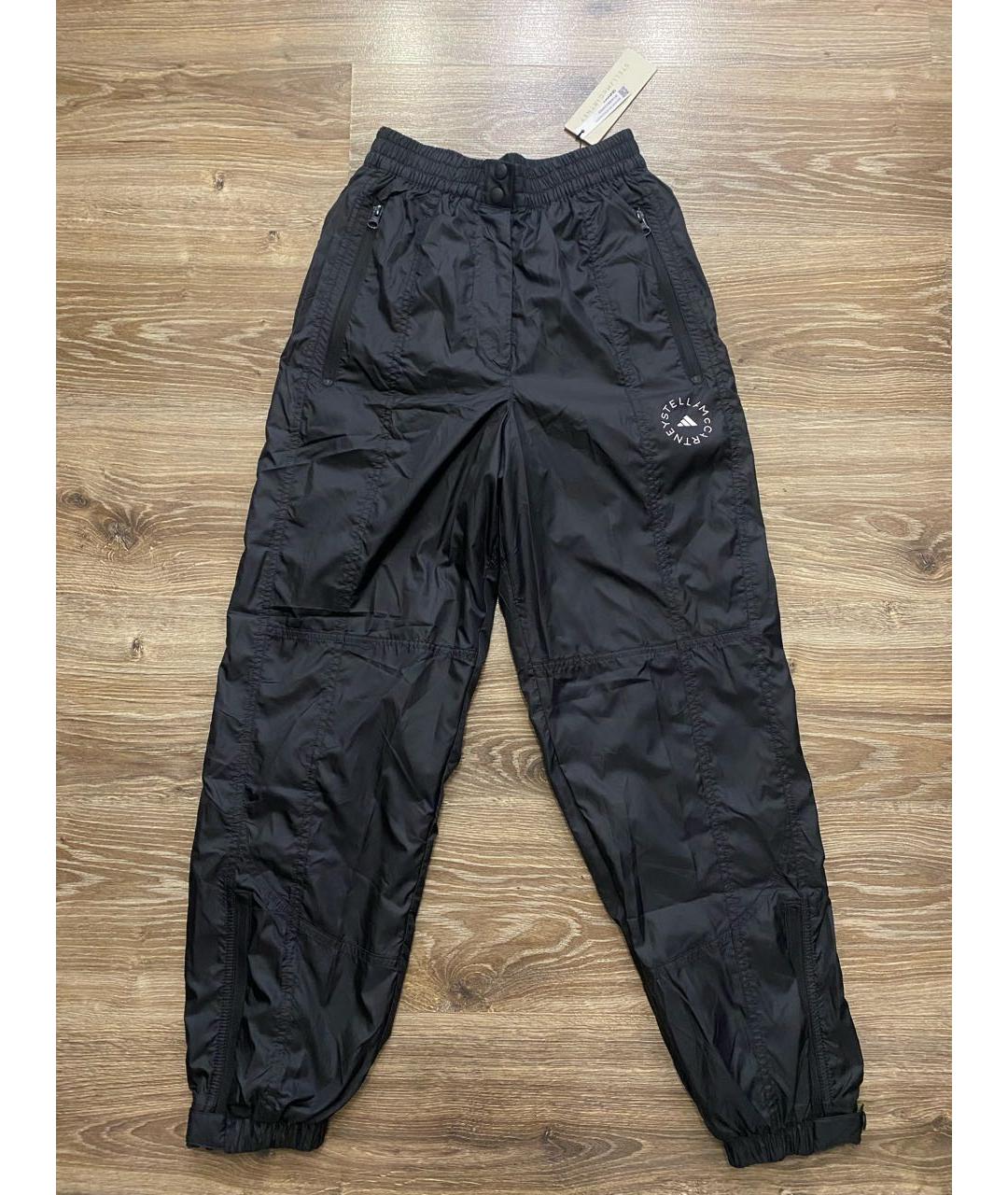 ADIDAS BY STELLA MCCARTNEY Черные полиэстеровые спортивные брюки и шорты, фото 6