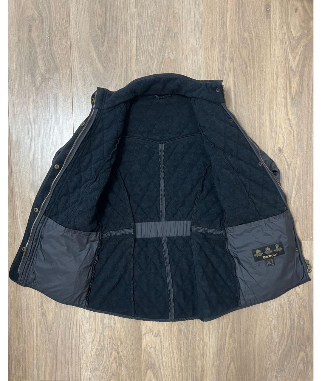 BARBOUR Черная куртка, фото 3