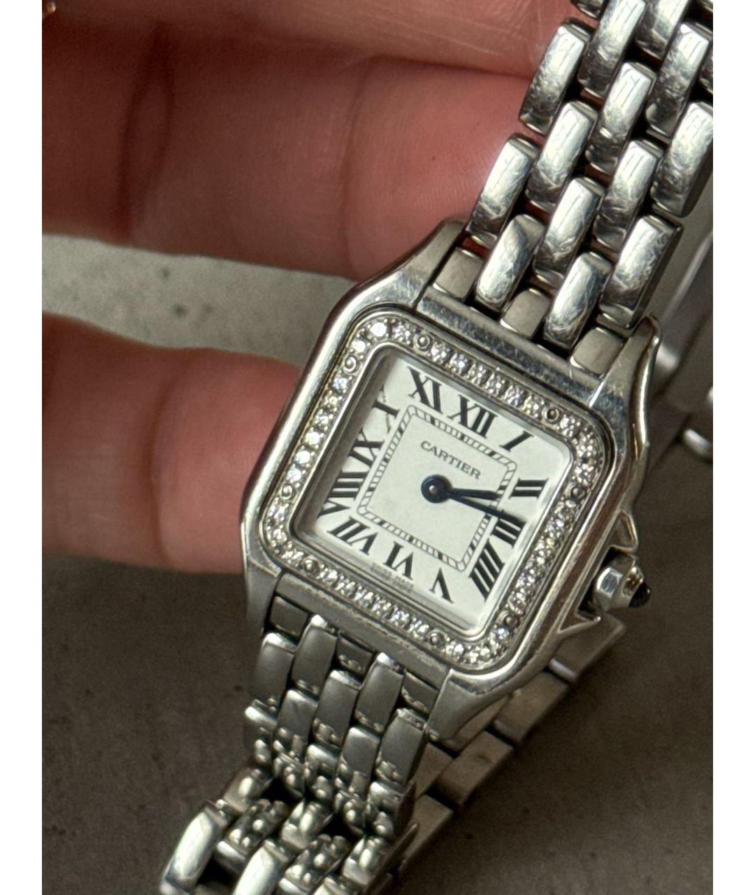 CARTIER Серебряные часы, фото 6