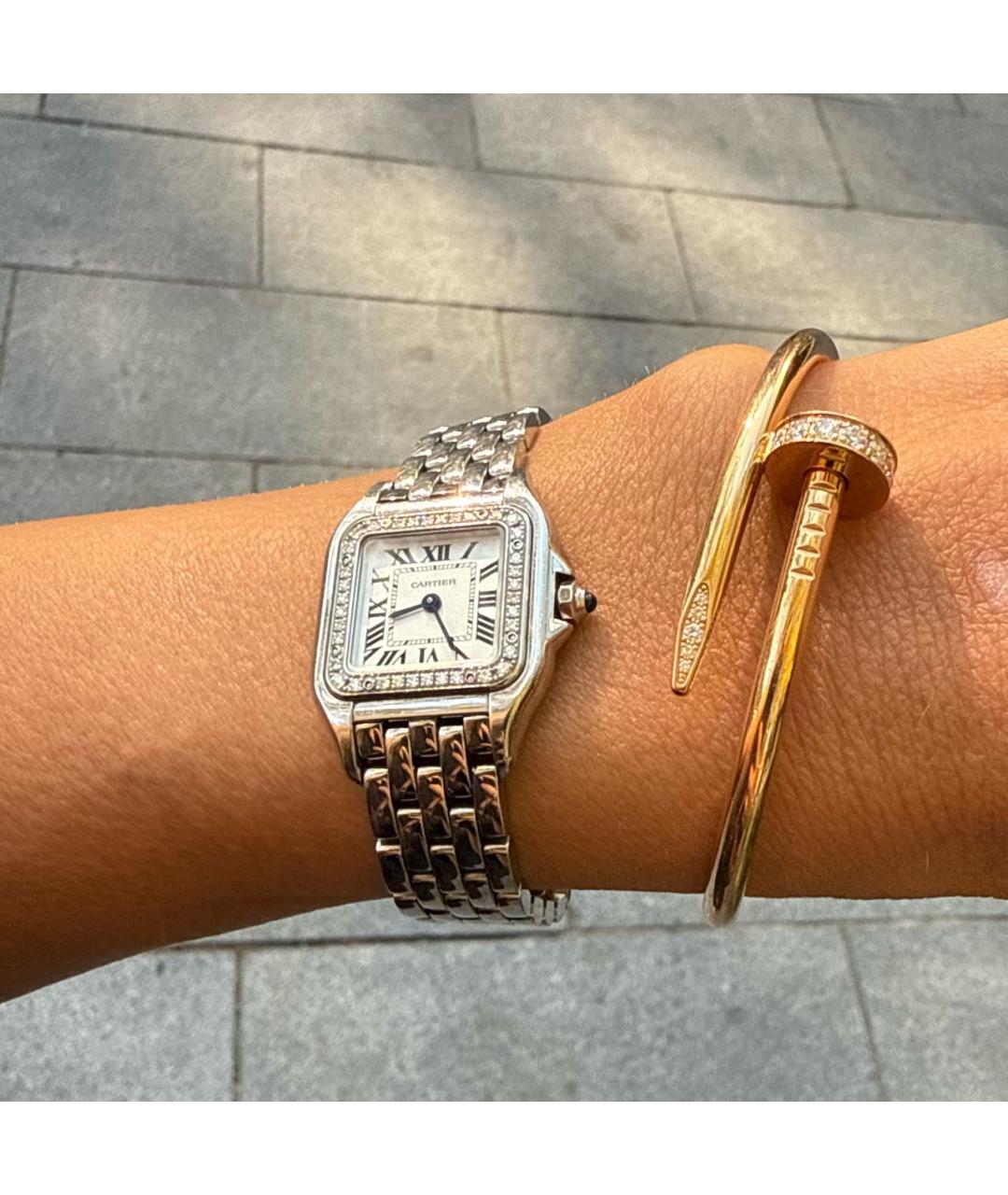 CARTIER Серебряные часы, фото 3