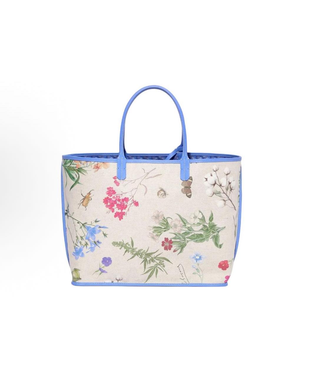 GOYARD Синяя сумка тоут, фото 4