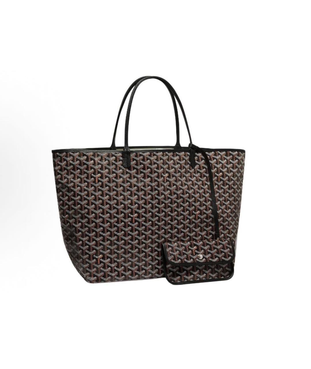 GOYARD Черная сумка тоут, фото 1