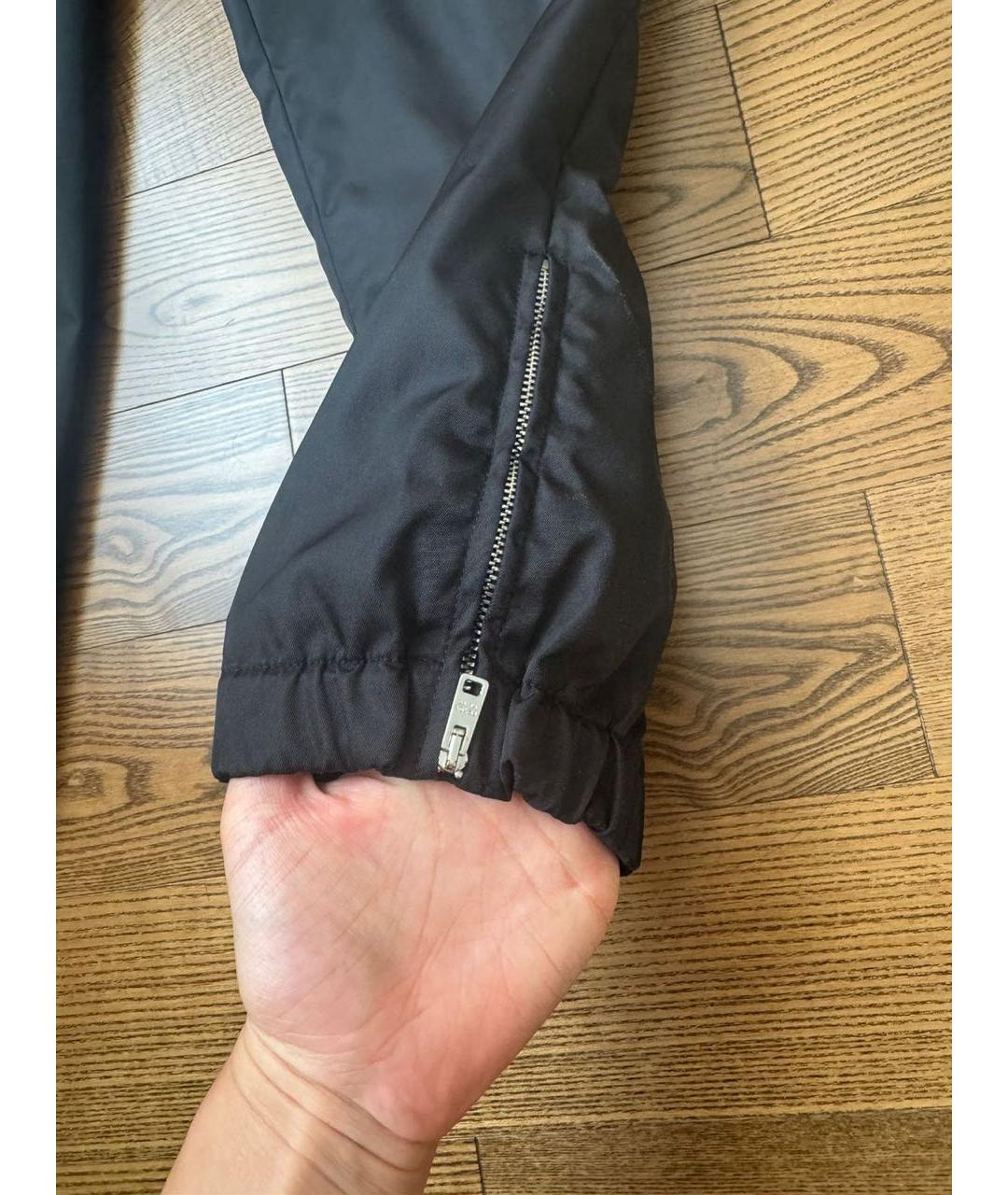 PRADA Черные брюки узкие, фото 3