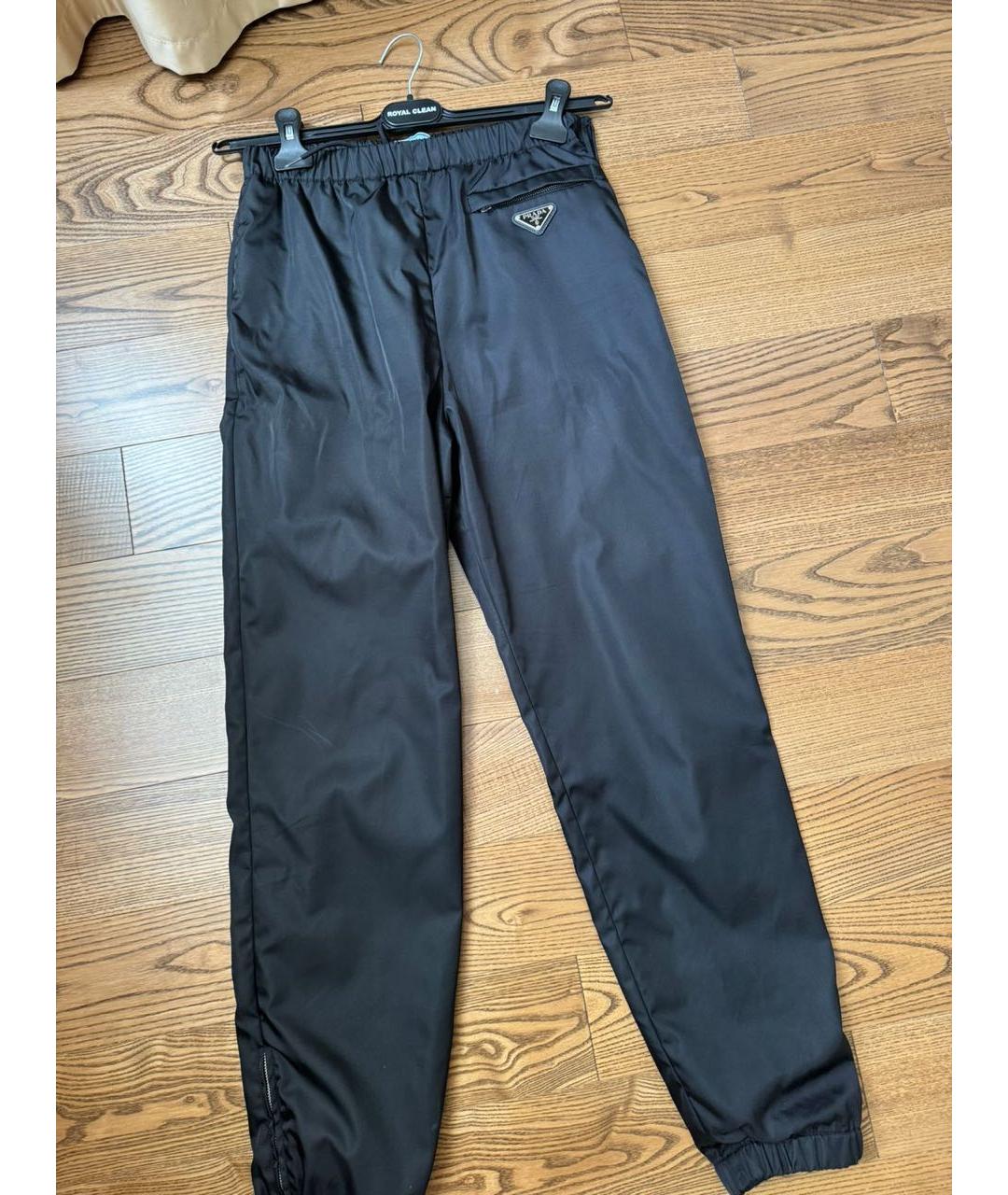 PRADA Черные брюки узкие, фото 4