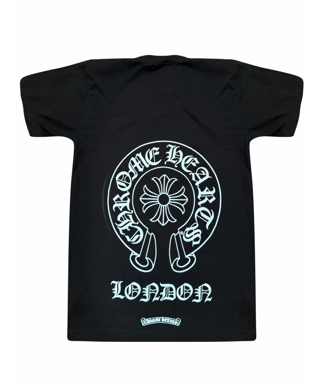 CHROME HEARTS Черная футболка, фото 1