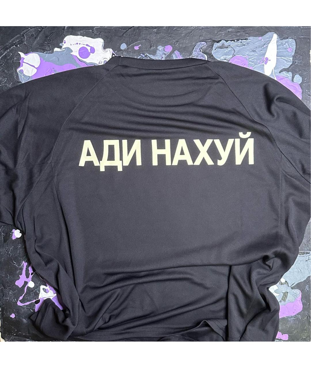 YEEZY Черная футболка, фото 4