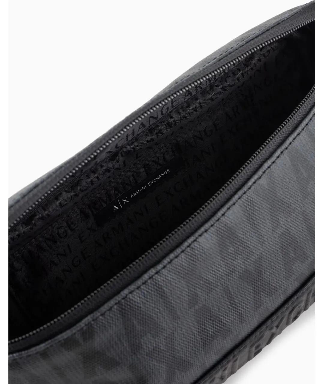 ARMANI EXCHANGE Черная поясная сумка, фото 2