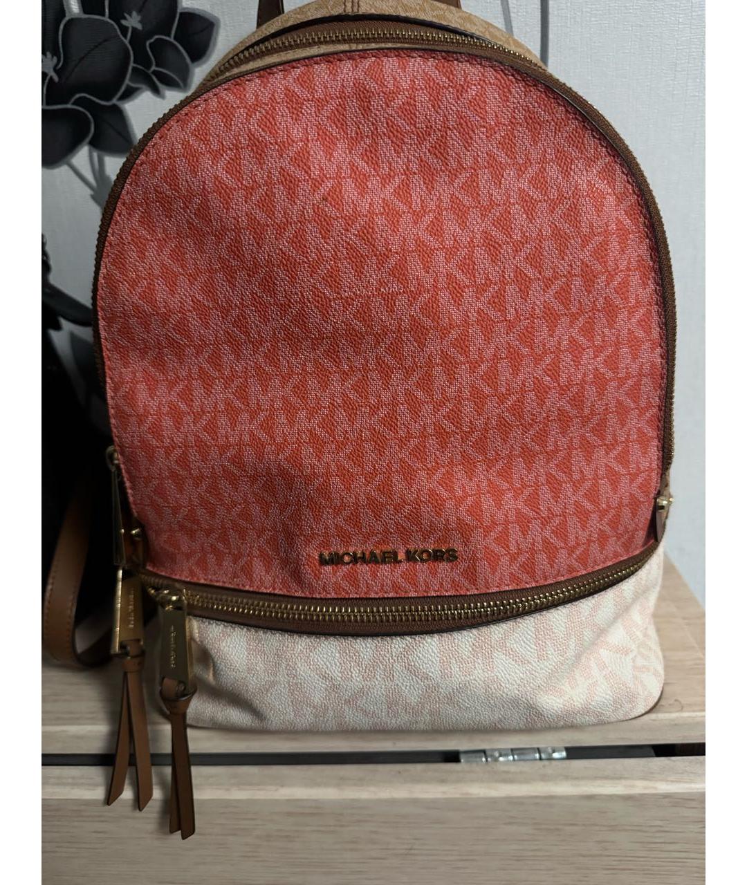 MICHAEL KORS Розовый рюкзак, фото 5
