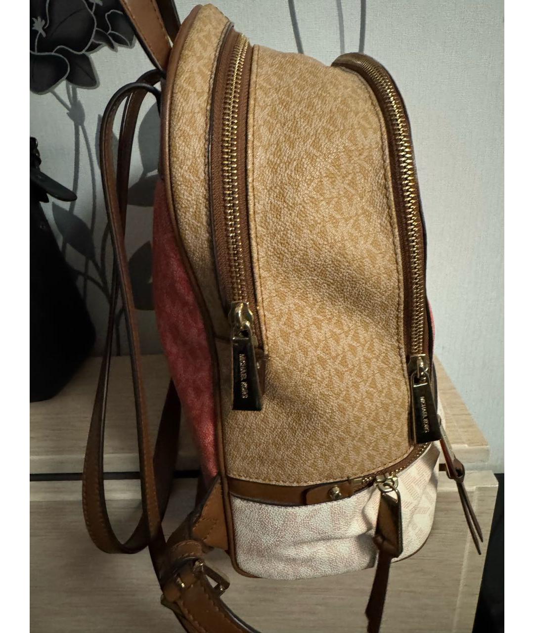 MICHAEL KORS Розовый рюкзак, фото 2