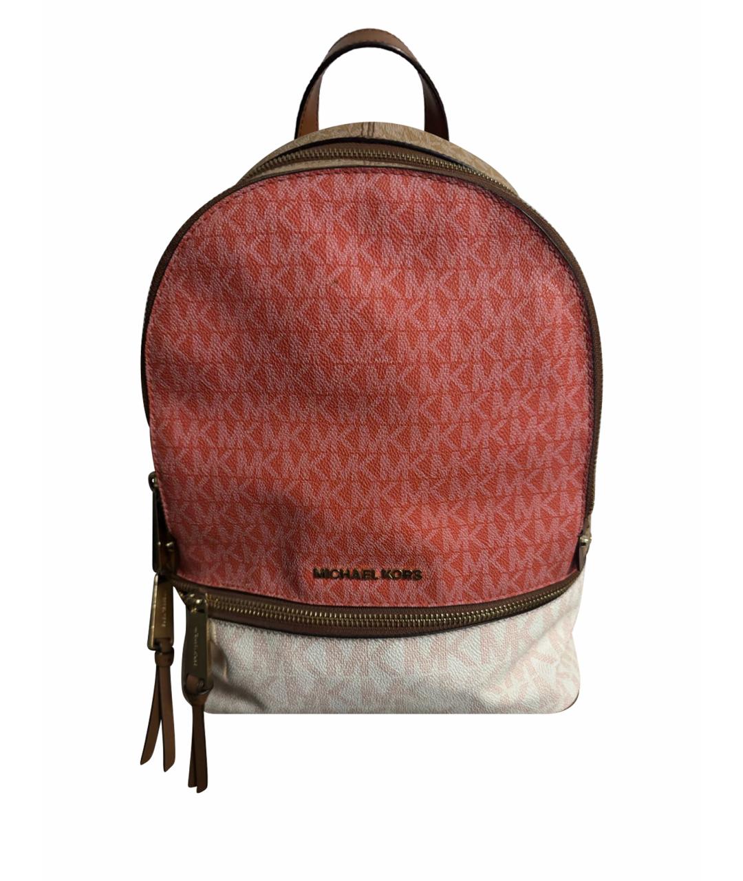 MICHAEL KORS Розовый рюкзак, фото 1