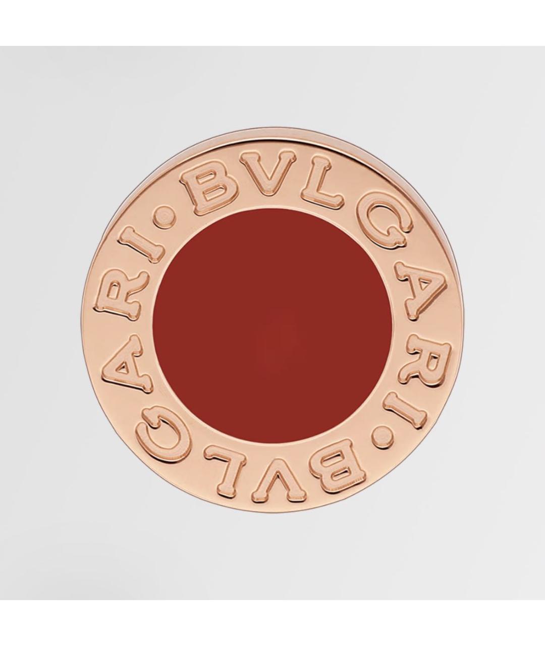 BVLGARI Красные серьги из розового золота, фото 4