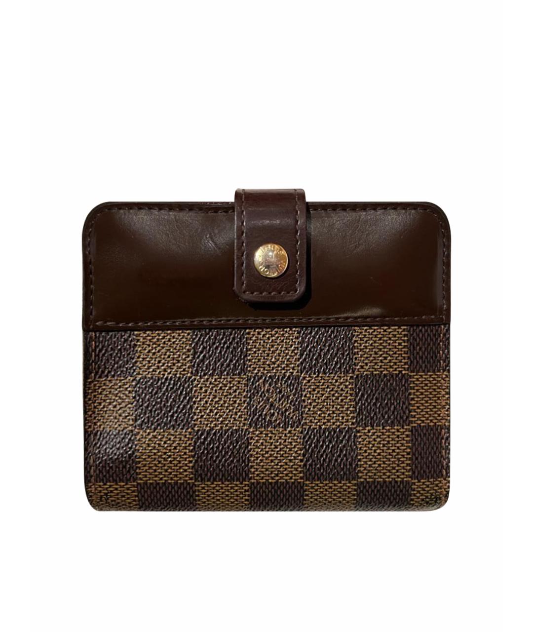 LOUIS VUITTON Коричневый кошелек, фото 1