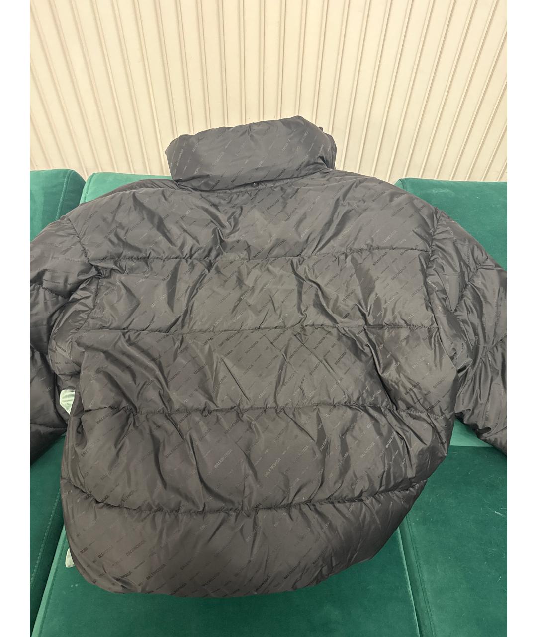 BALENCIAGA Черный пуховик, фото 2