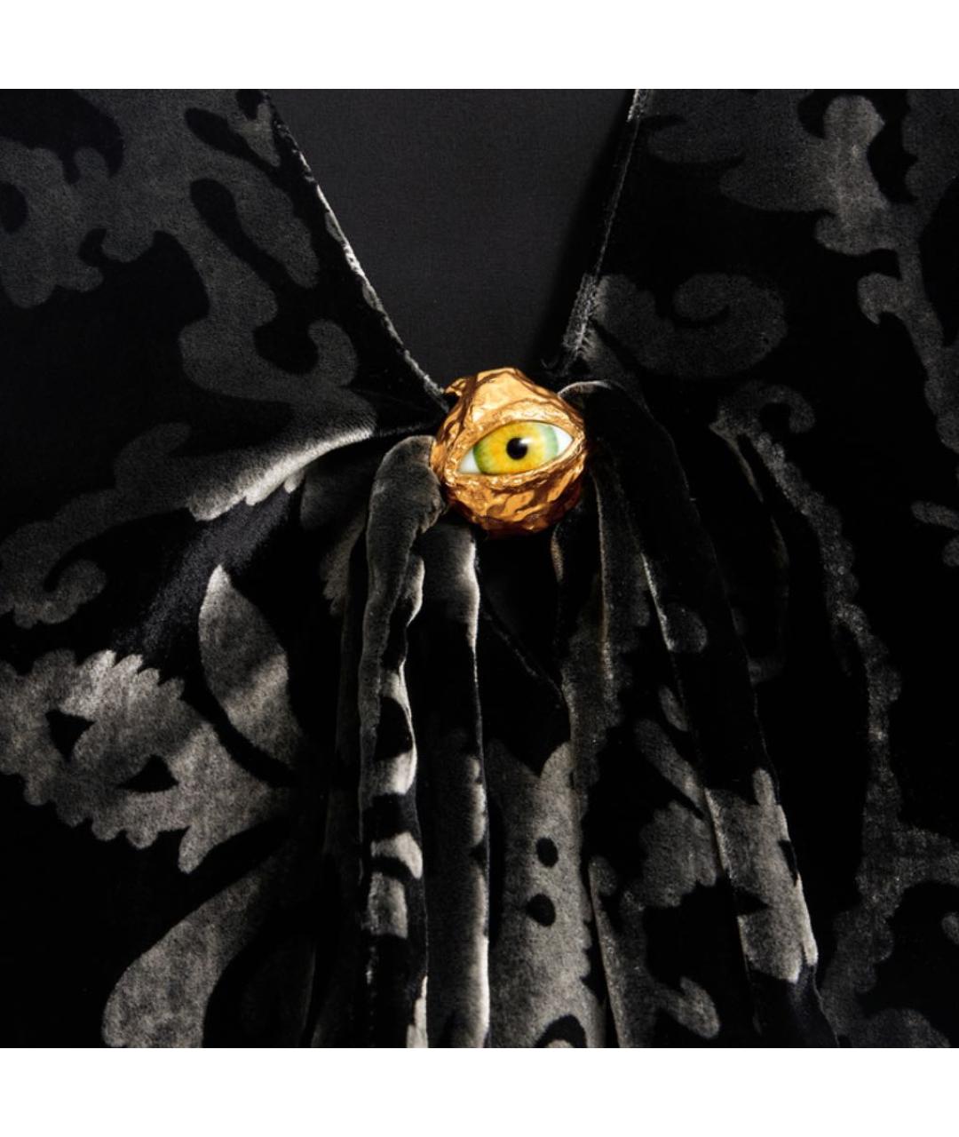 SCHIAPARELLI Черное вискозное вечернее платье, фото 5