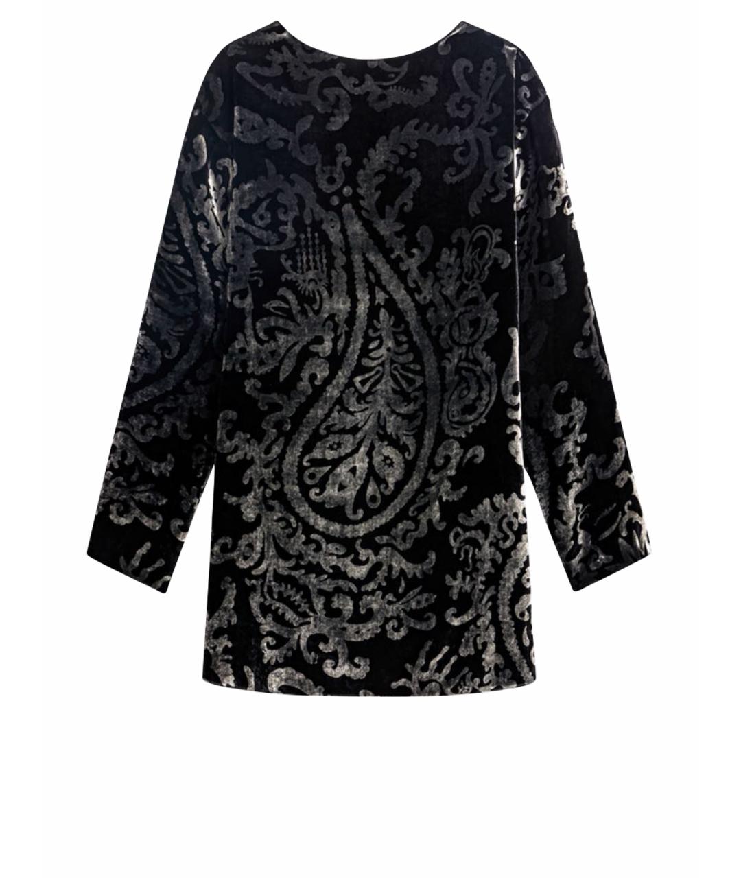 SCHIAPARELLI Черное вискозное вечернее платье, фото 1