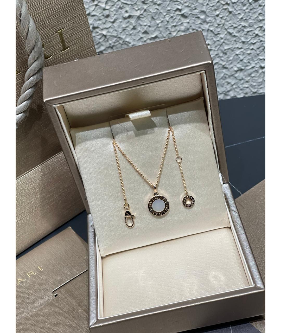 BVLGARI Золотая подвеска из розового золота, фото 8
