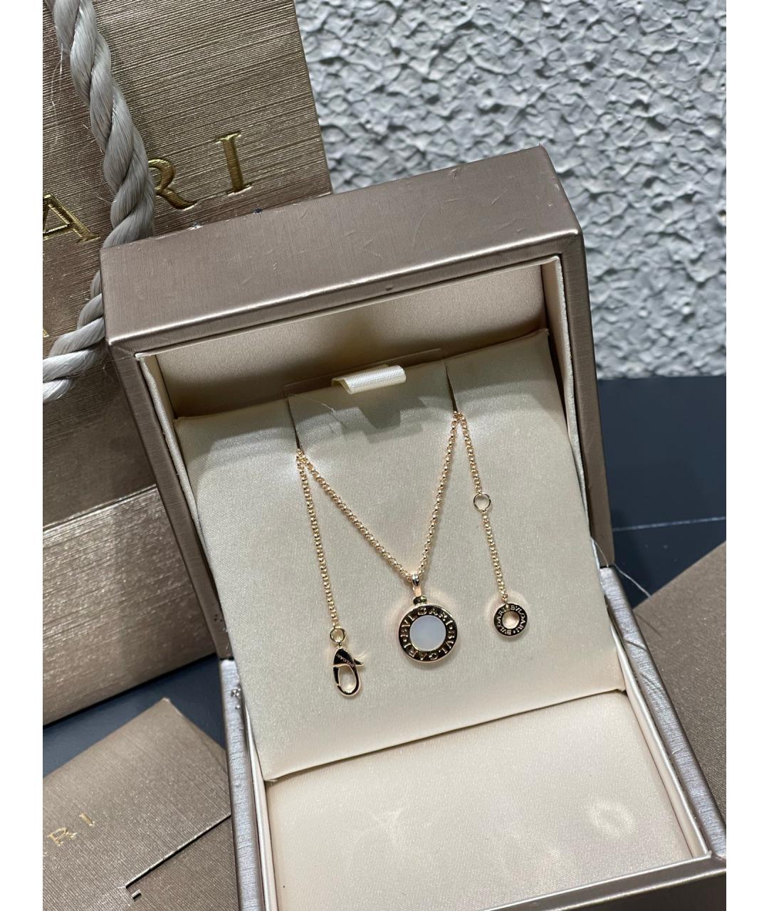 BVLGARI Золотая подвеска из розового золота, фото 2