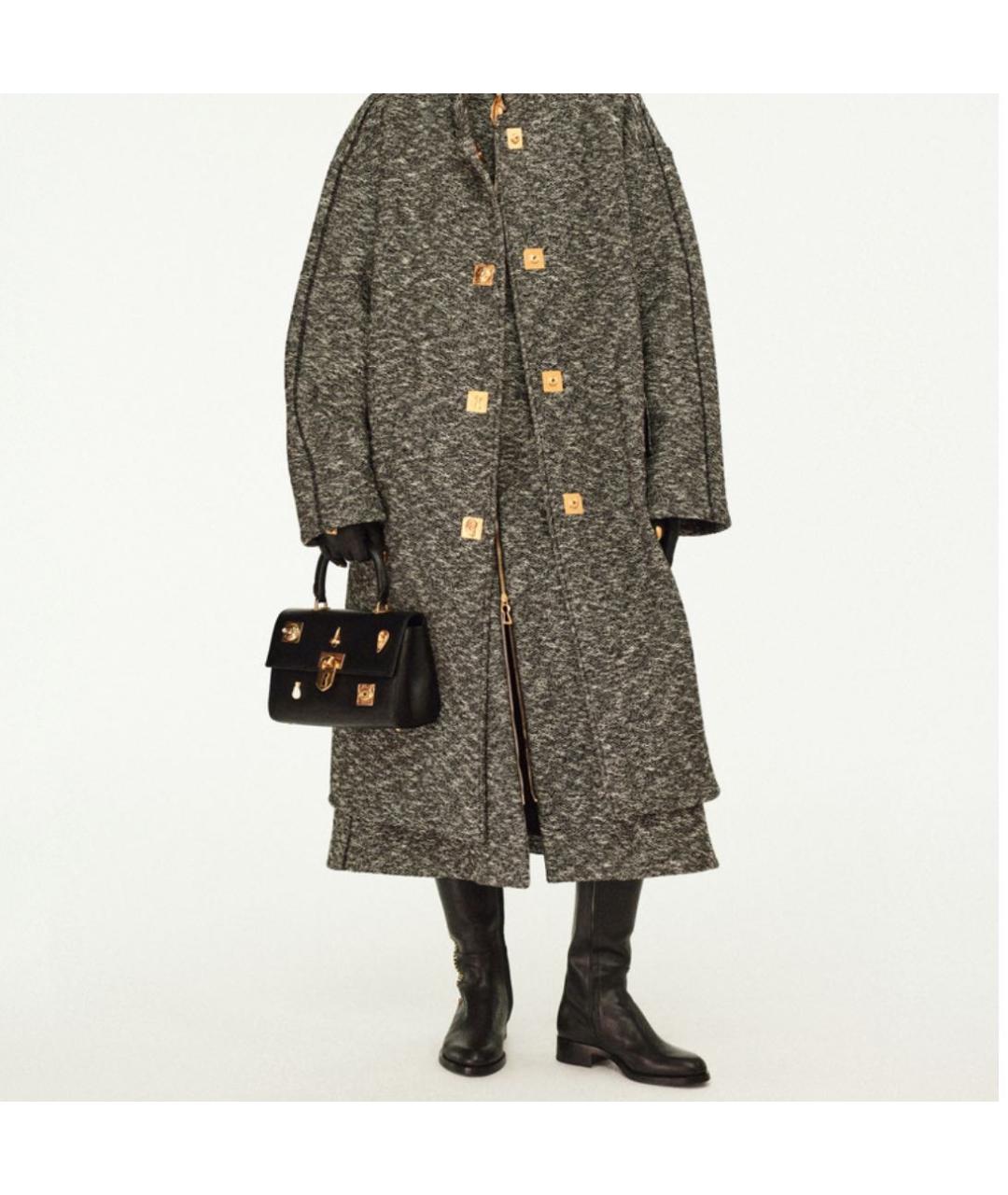 SCHIAPARELLI Серое хлопковое пальто, фото 2