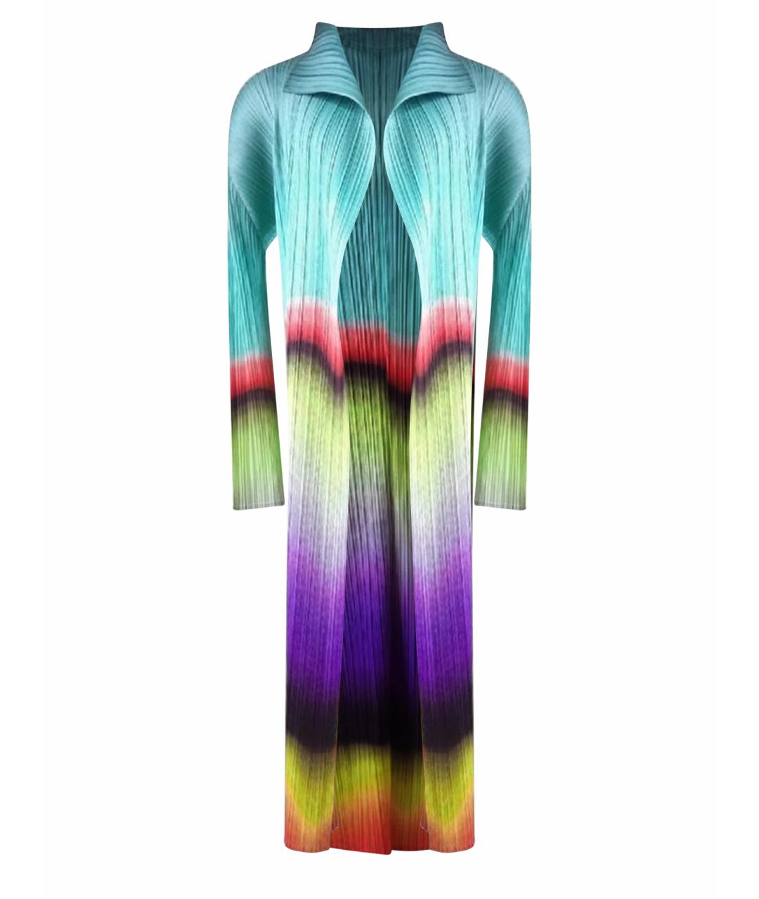ISSEY MIYAKE Мульти полиэстеровый кардиган, фото 1