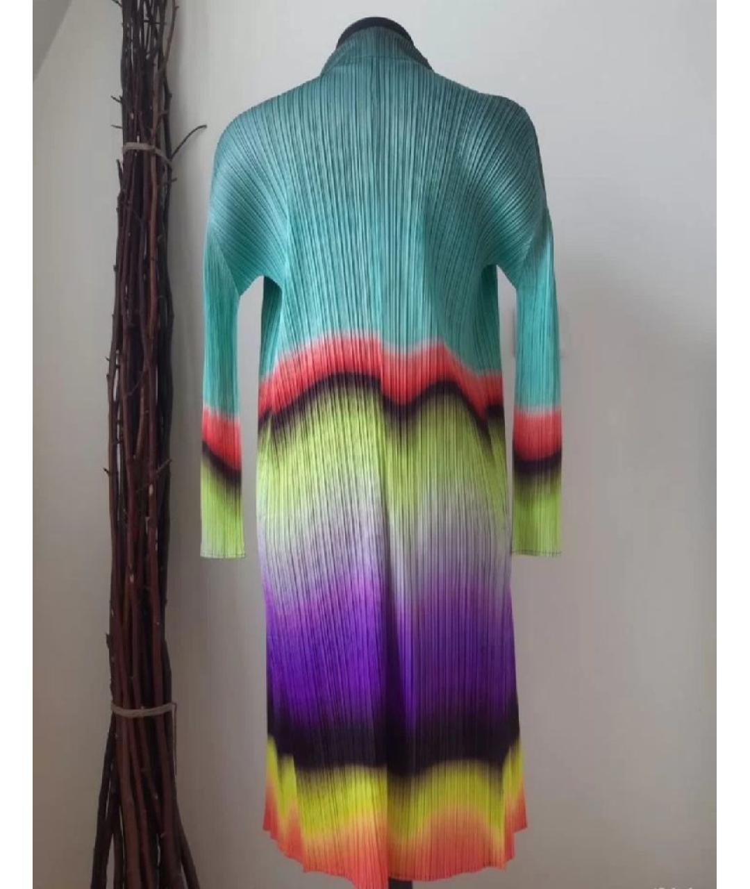 ISSEY MIYAKE Мульти полиэстеровый кардиган, фото 2