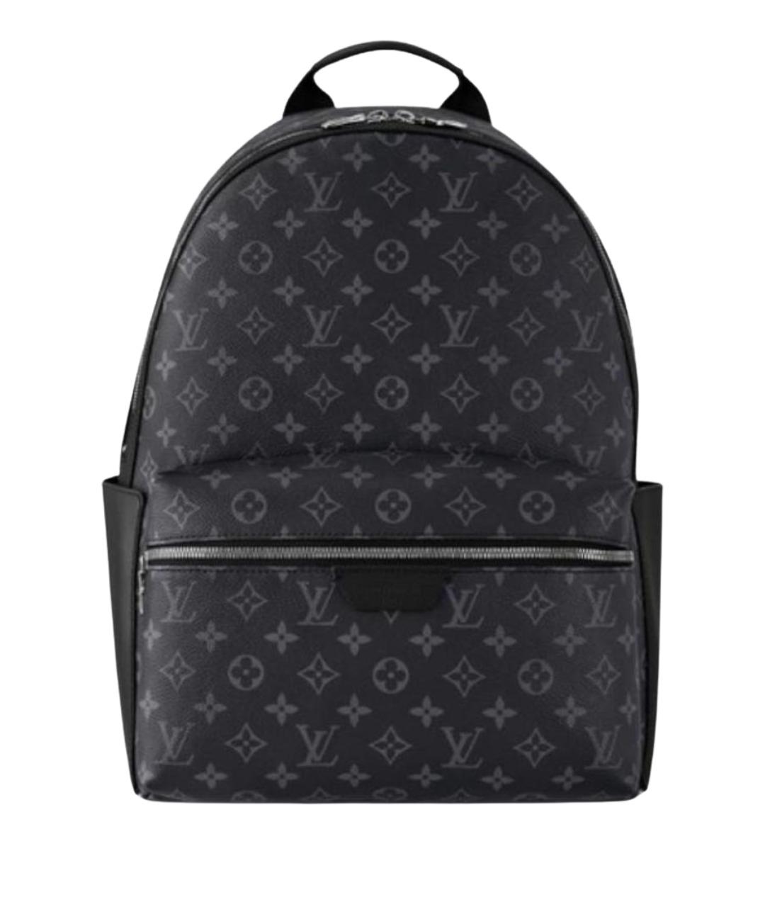 LOUIS VUITTON Черный кожаный портфель, фото 1