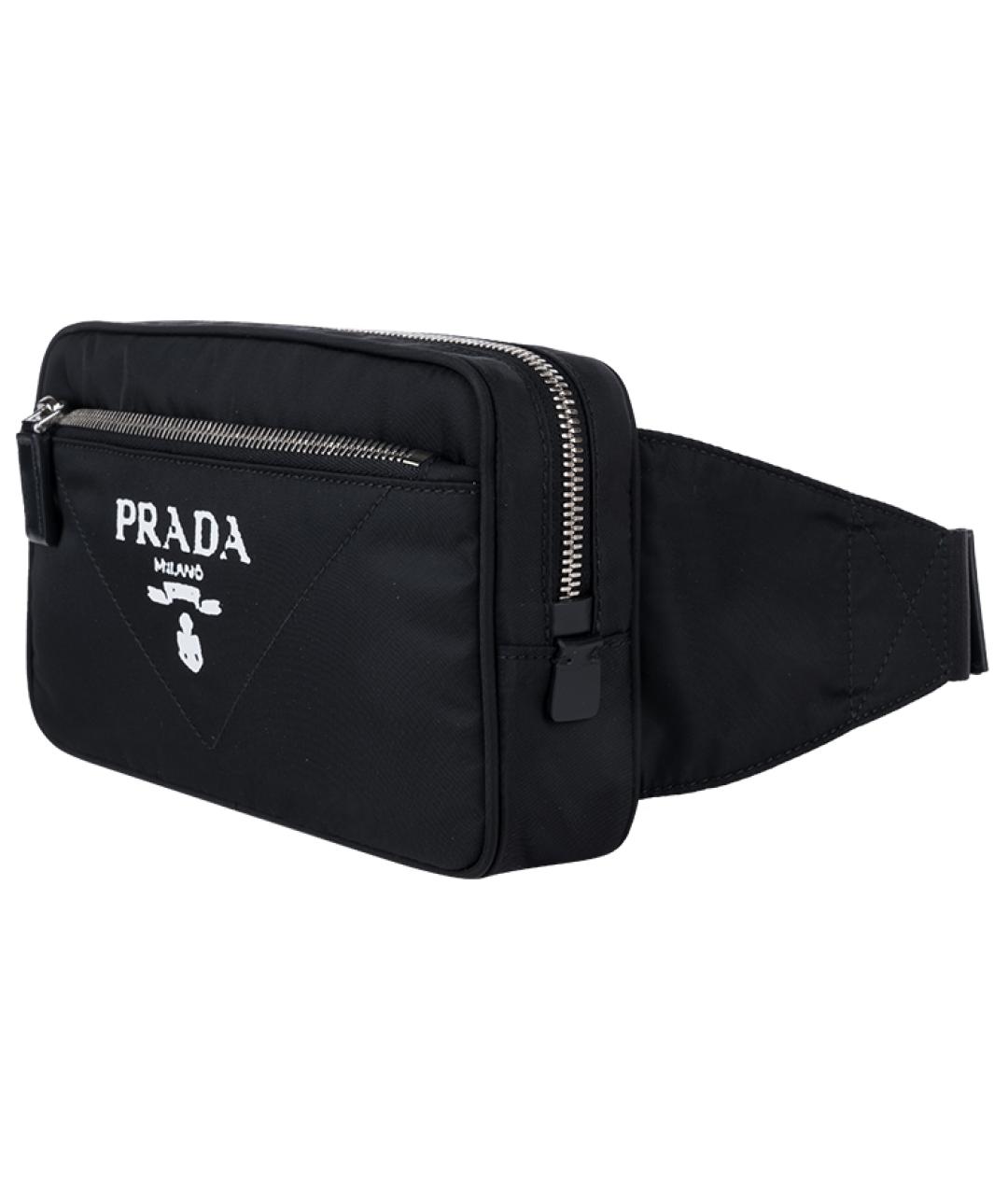 PRADA Черная поясная сумка, фото 2