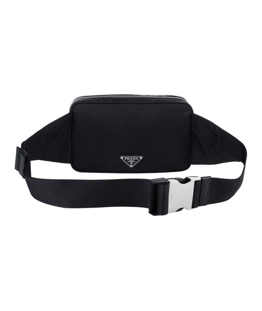 PRADA Черная поясная сумка, фото 3