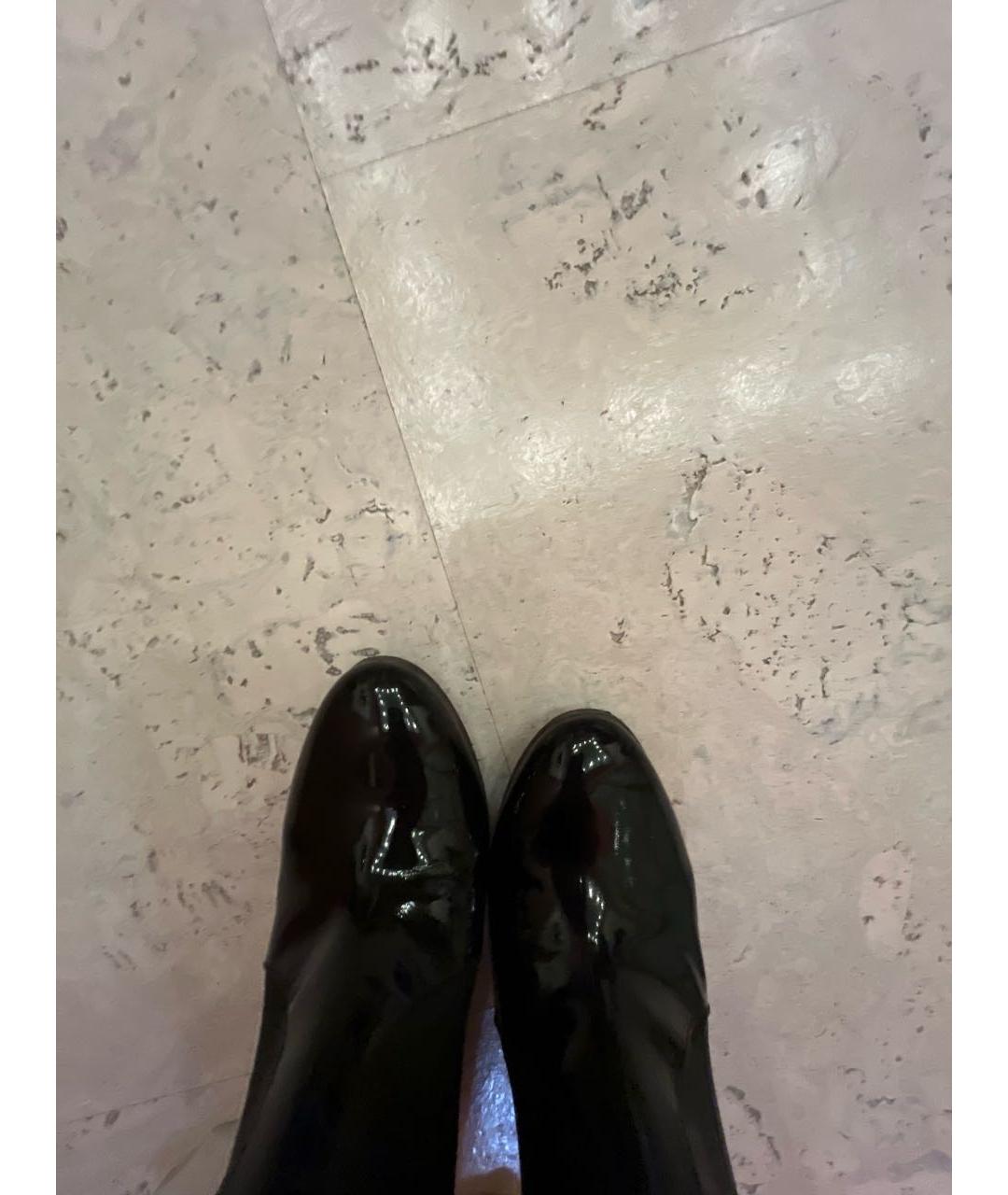 CASADEI Черные кожаные ботфорты, фото 3
