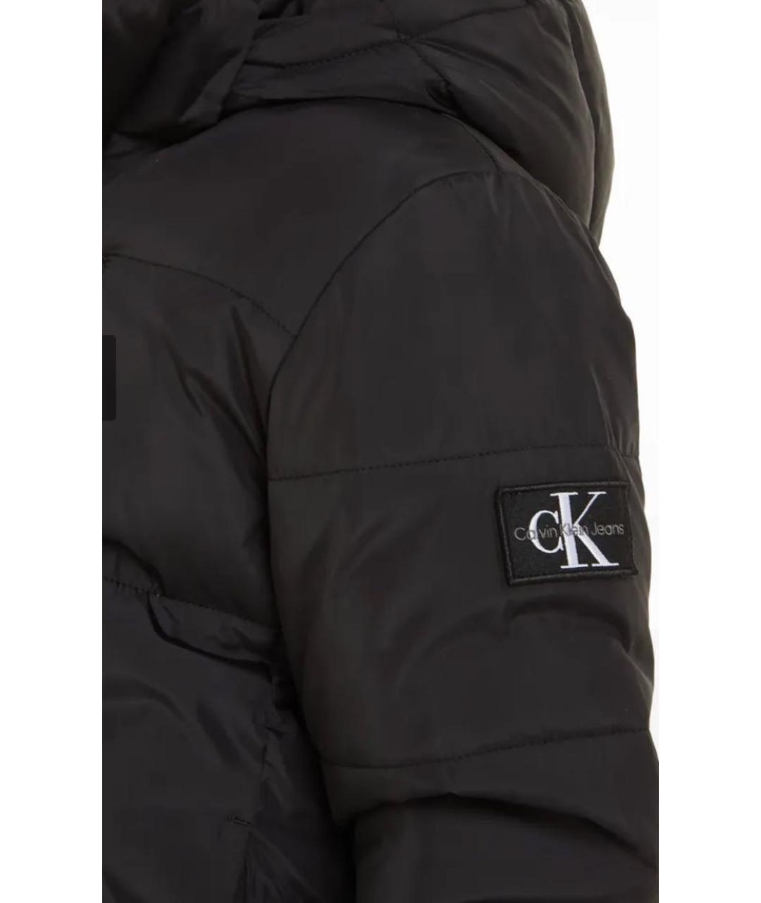 CALVIN KLEIN Черная куртка, фото 4