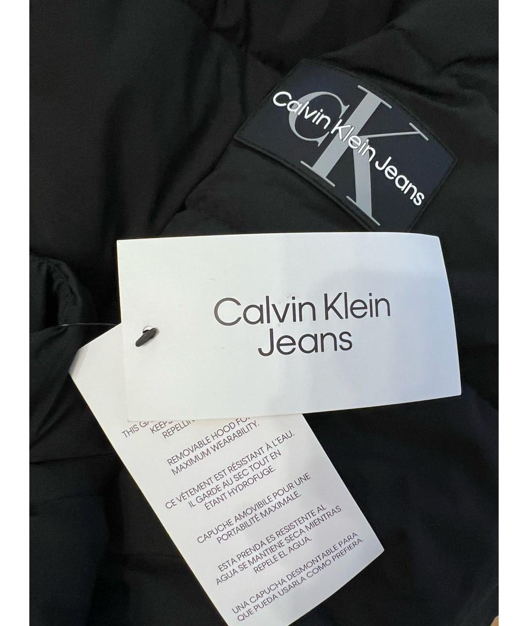 CALVIN KLEIN Черная куртка, фото 5