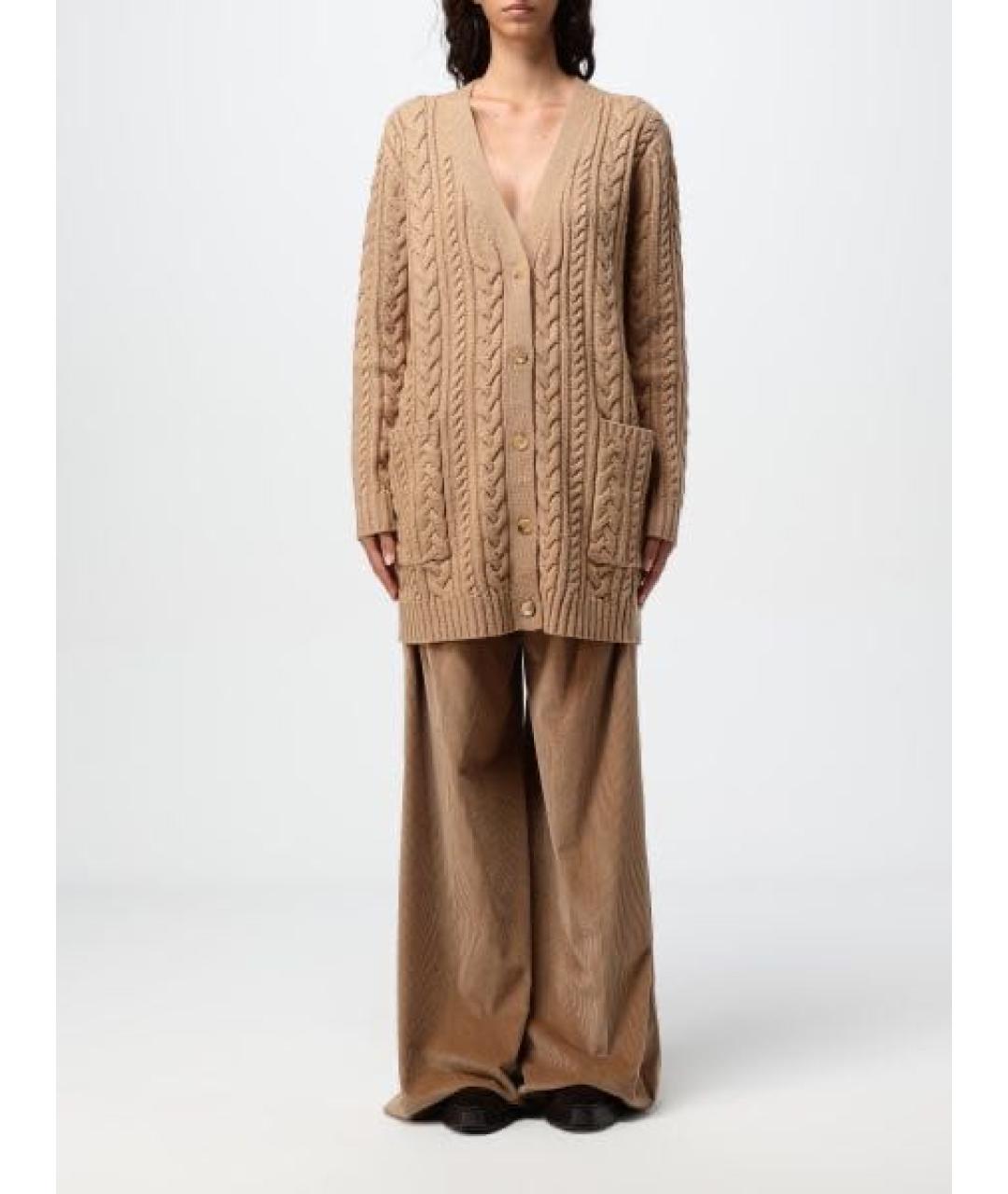MAX MARA Бежевый кардиган, фото 2
