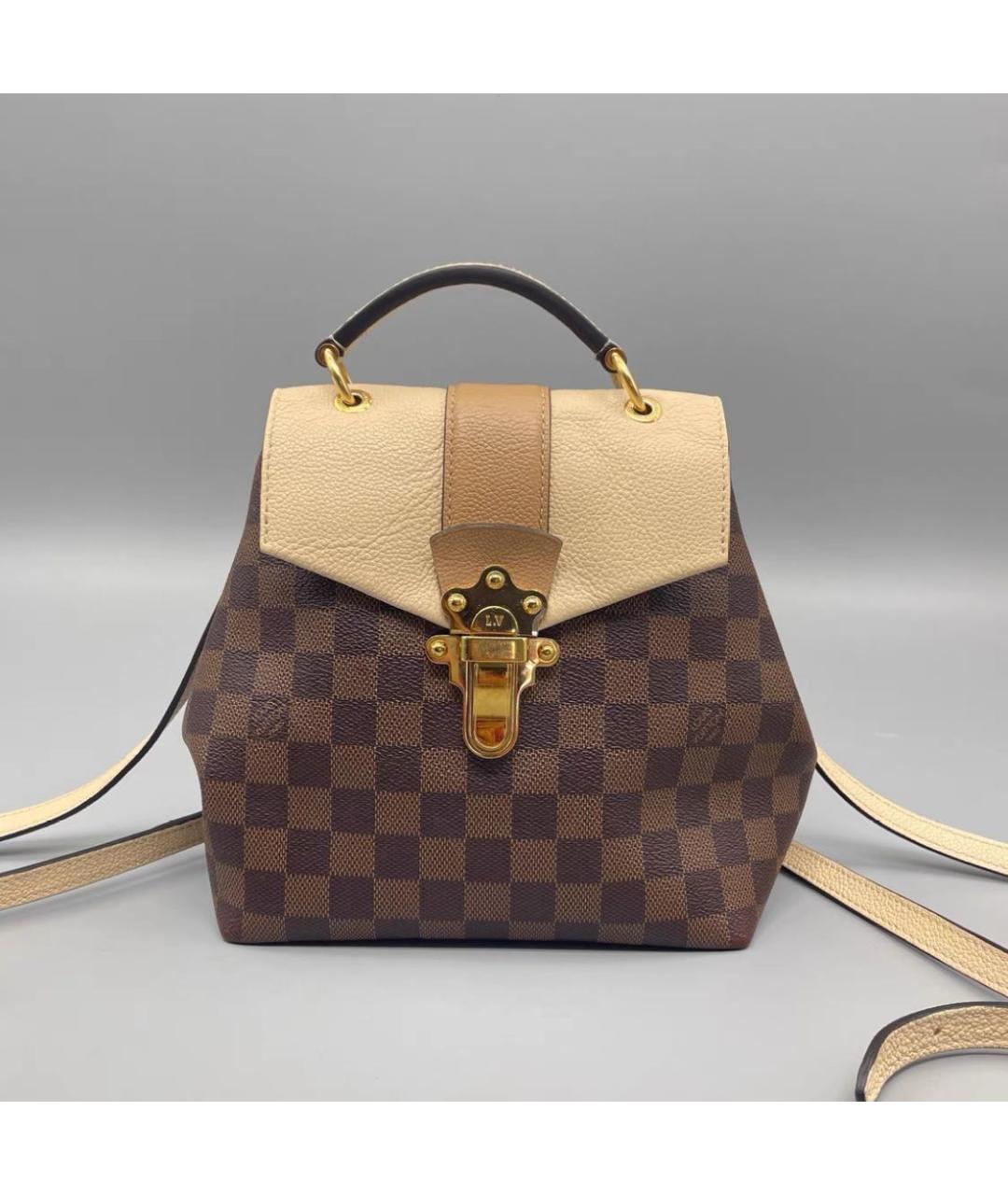 LOUIS VUITTON Коричневый рюкзак, фото 2