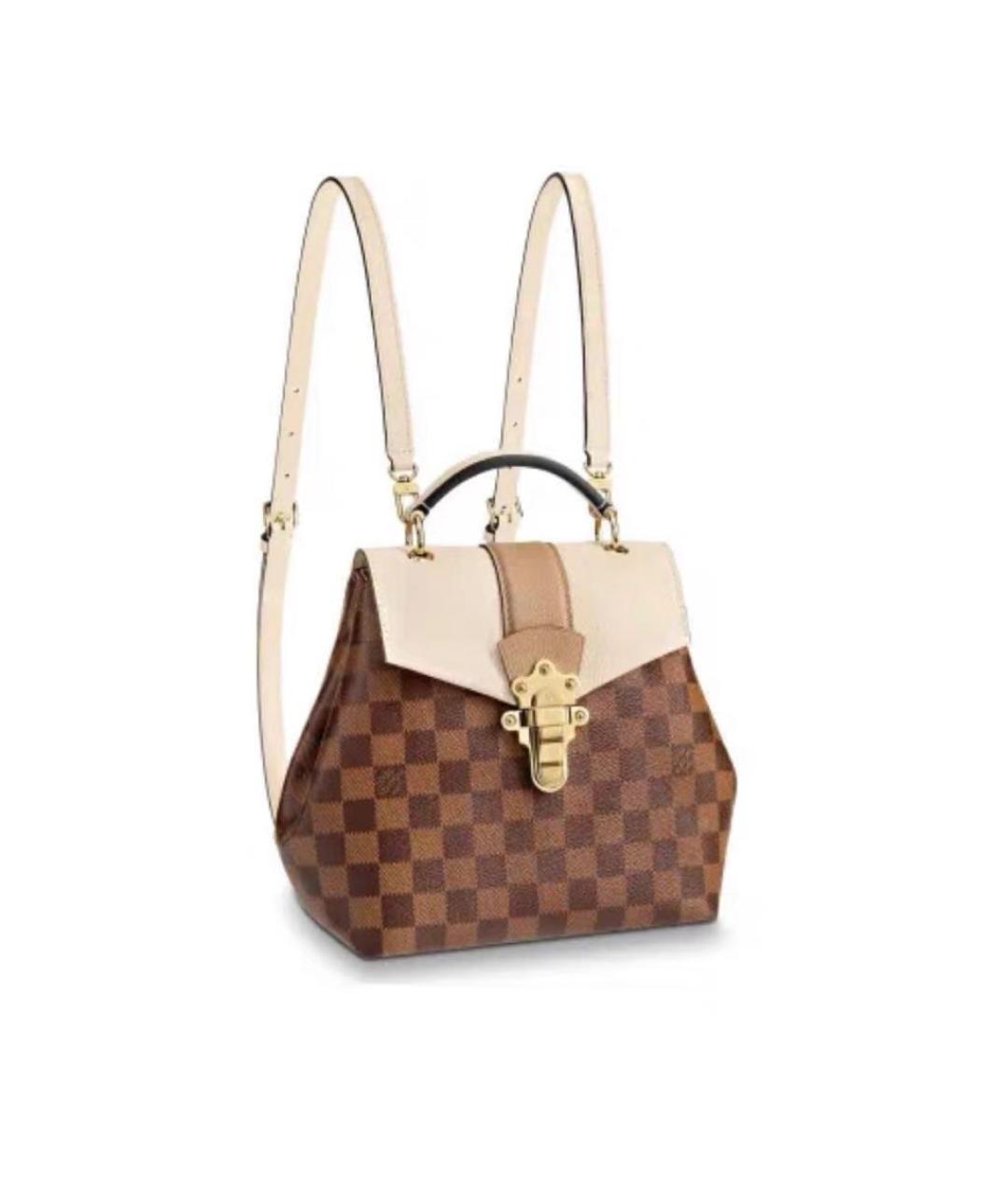 LOUIS VUITTON Коричневый рюкзак, фото 7