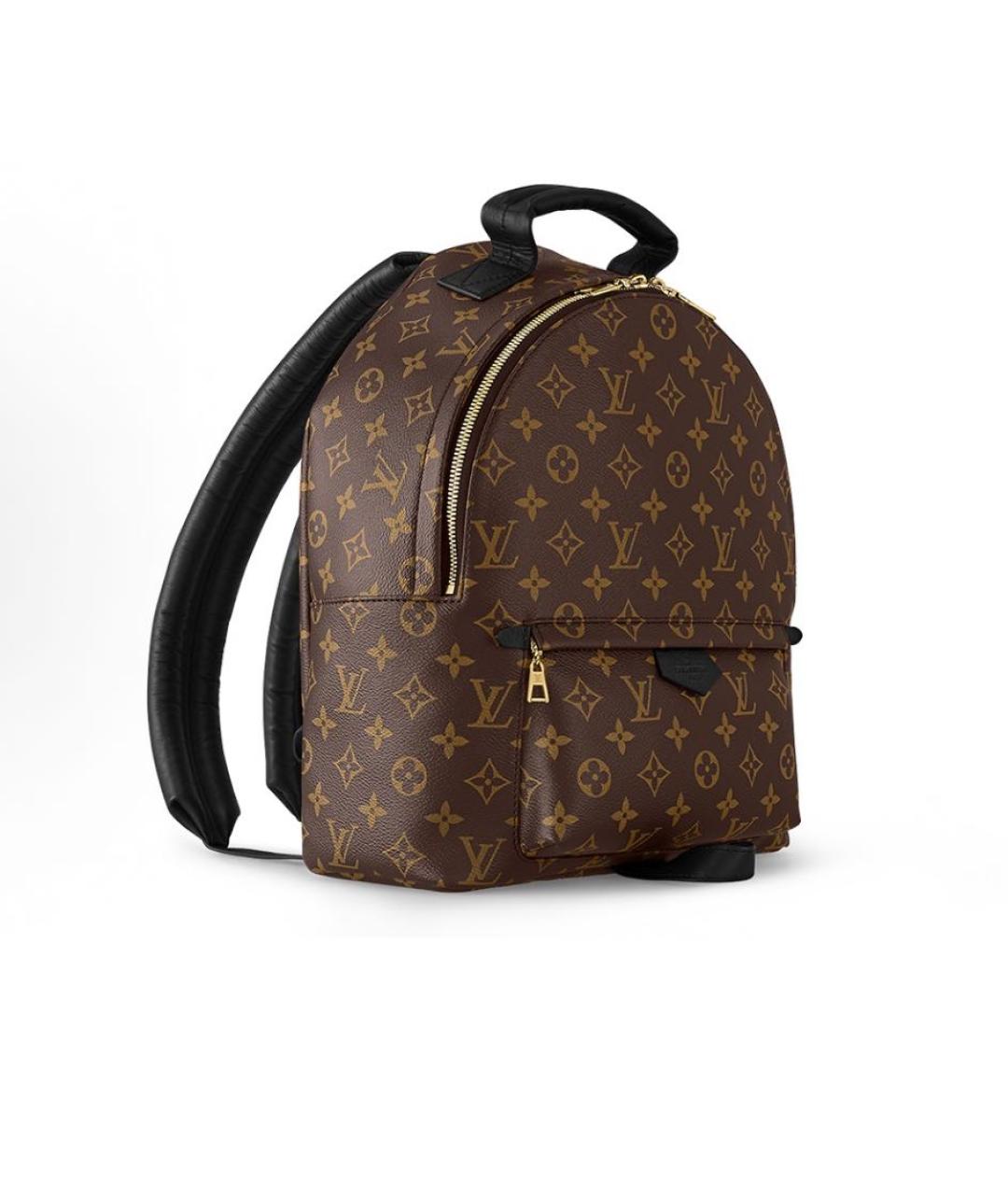 LOUIS VUITTON Коричневый кожаный рюкзак, фото 2