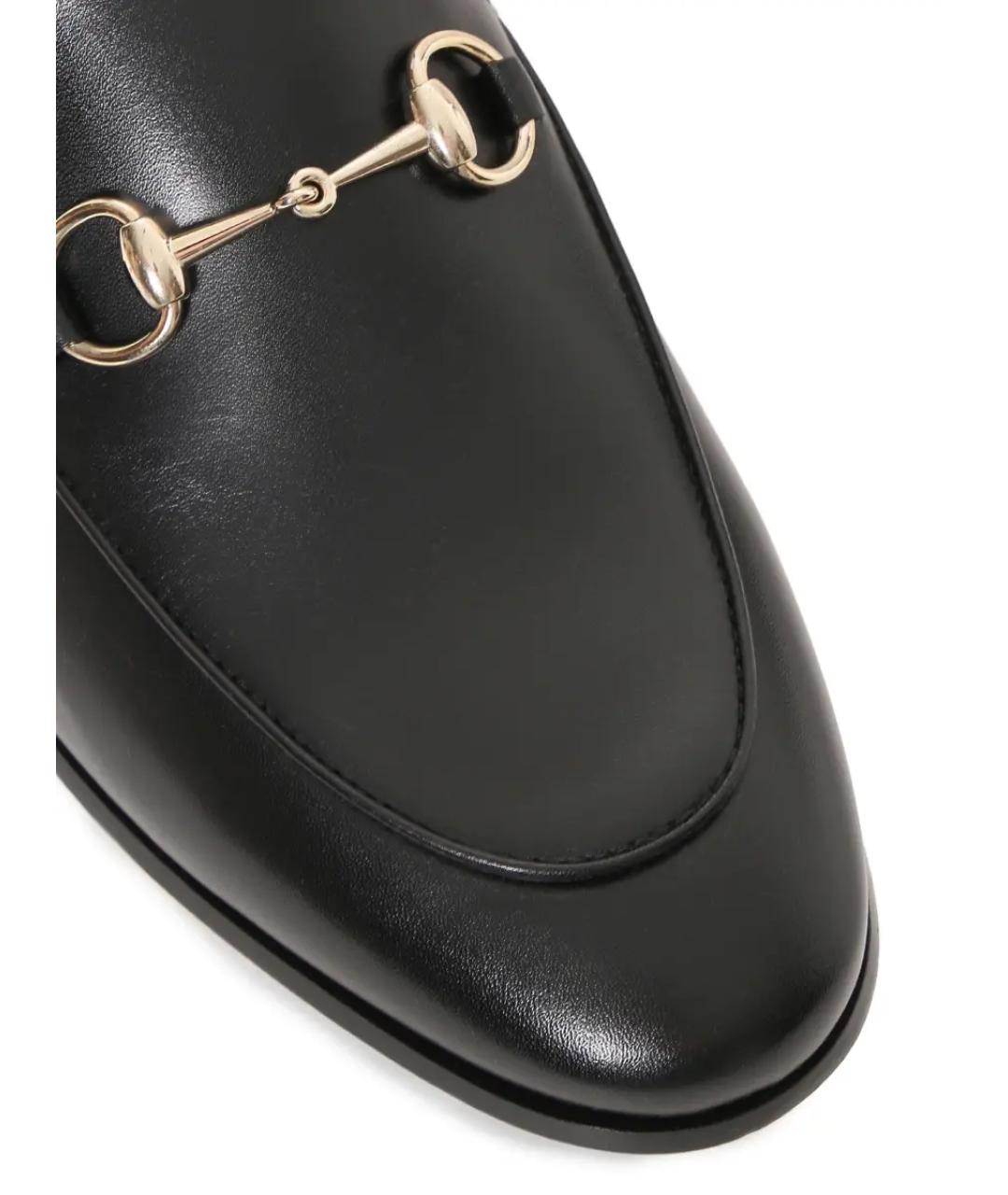 GUCCI Черные лоферы, фото 5