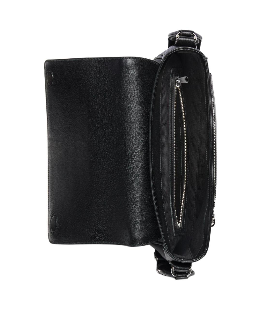 GUCCI Черная тканевая сумка на плечо, фото 7