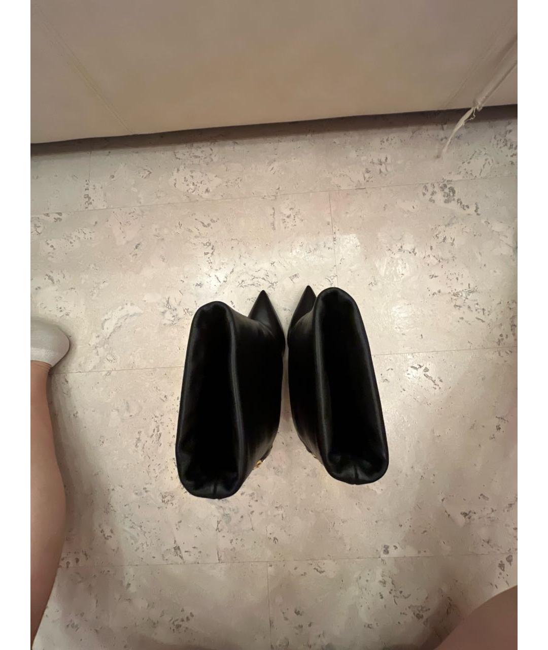 GIUSEPPE ZANOTTI DESIGN Черные кожаные ботильоны, фото 3
