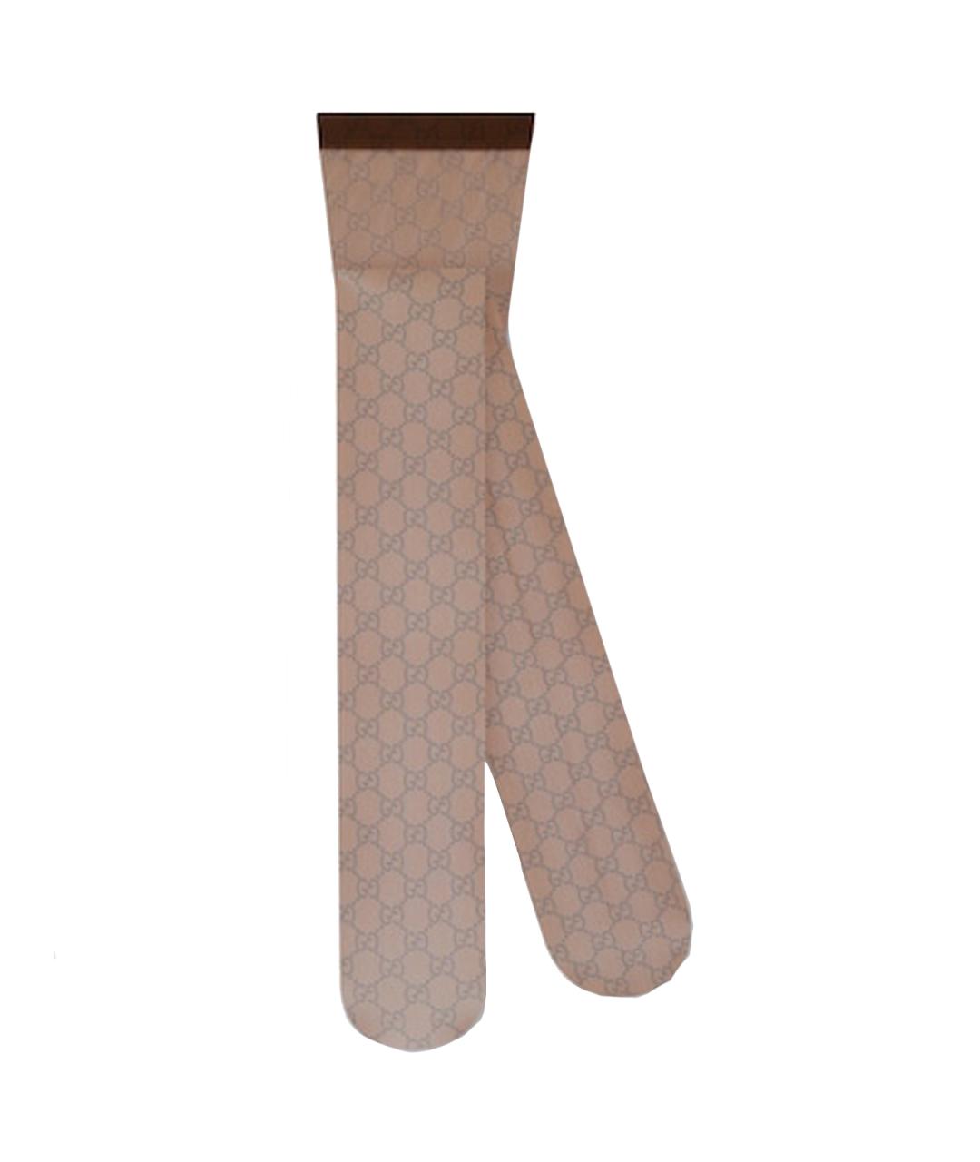 GUCCI Коричневые носки, чулки и колготы, фото 2