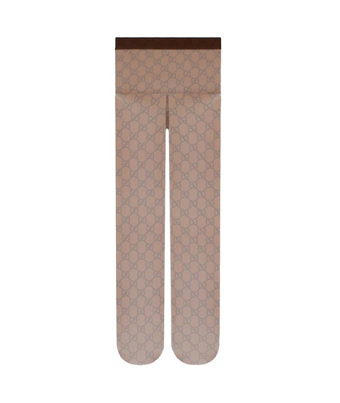 GUCCI Коричневые носки, чулки и колготы, фото 1