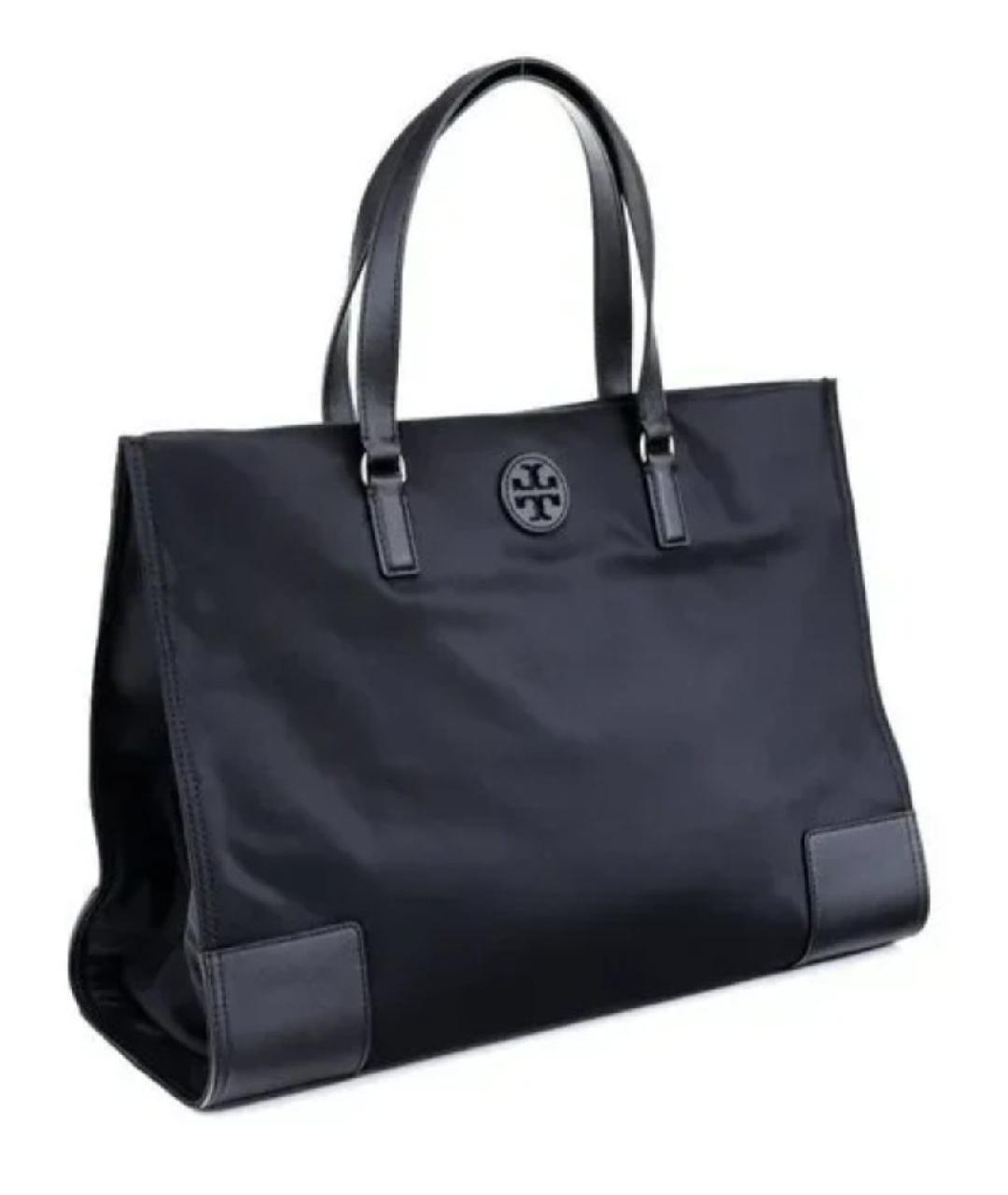 TORY BURCH Черная сумка тоут, фото 1