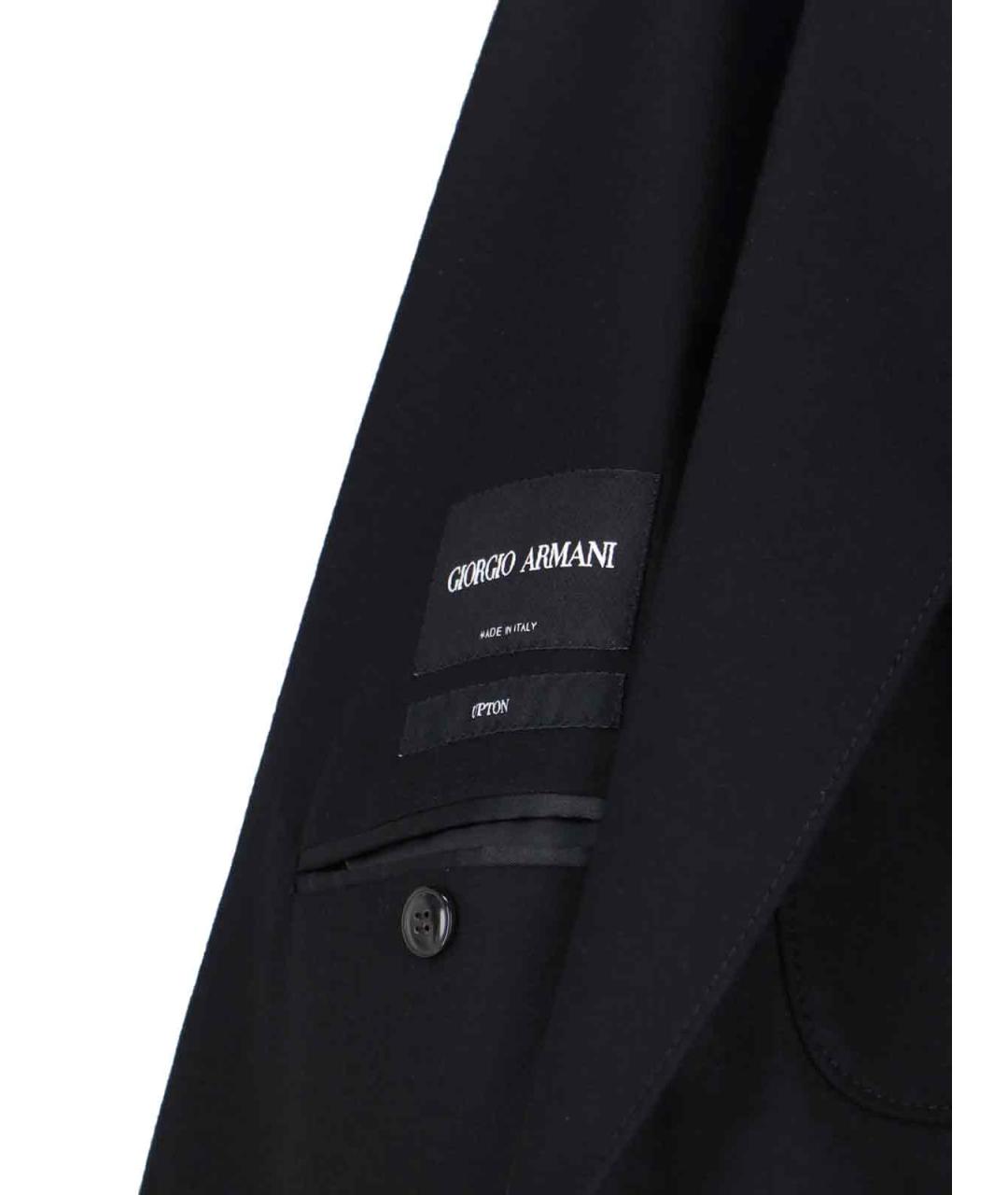 GIORGIO ARMANI Черный кашемировый пиджак, фото 5