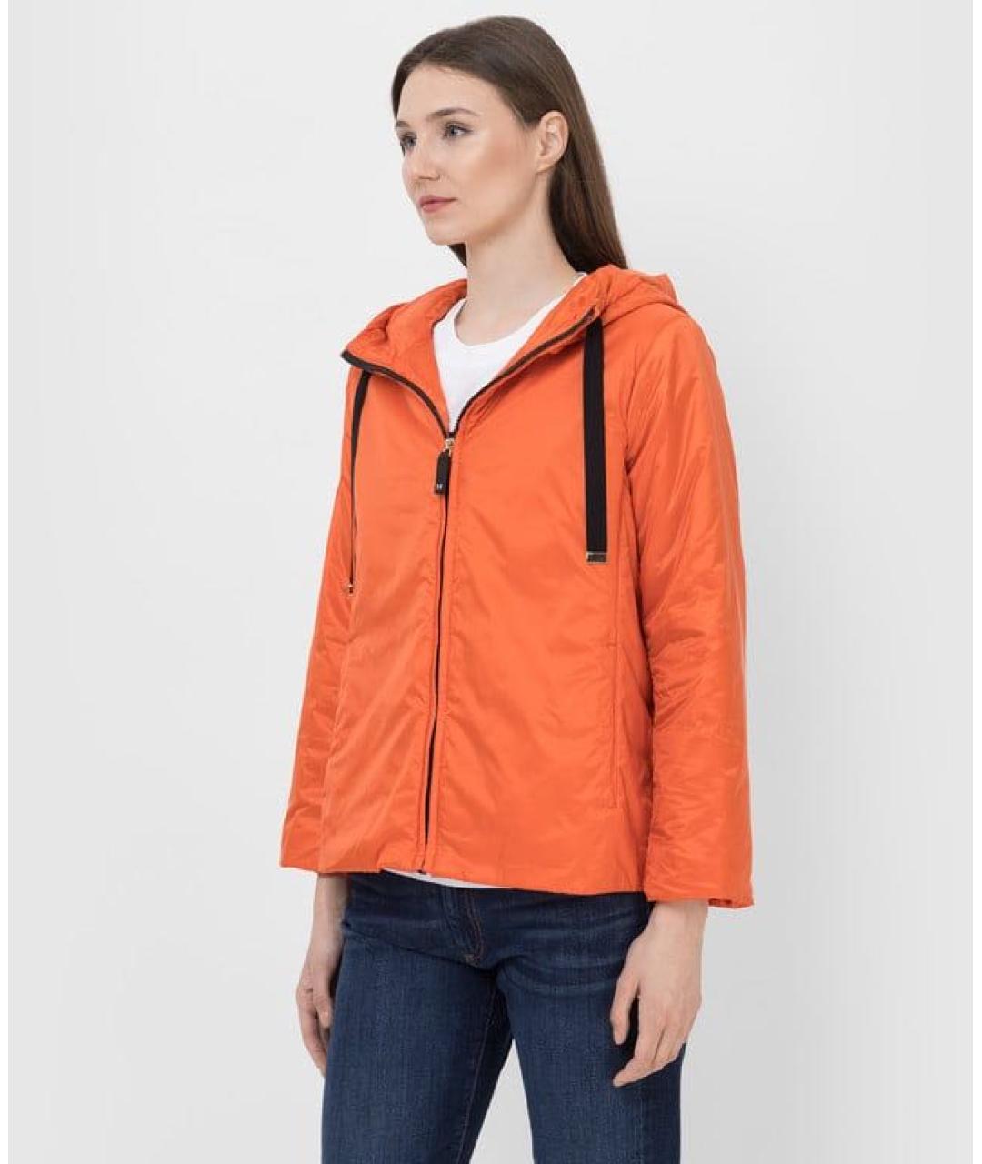 MAX MARA Оранжевая куртка, фото 2