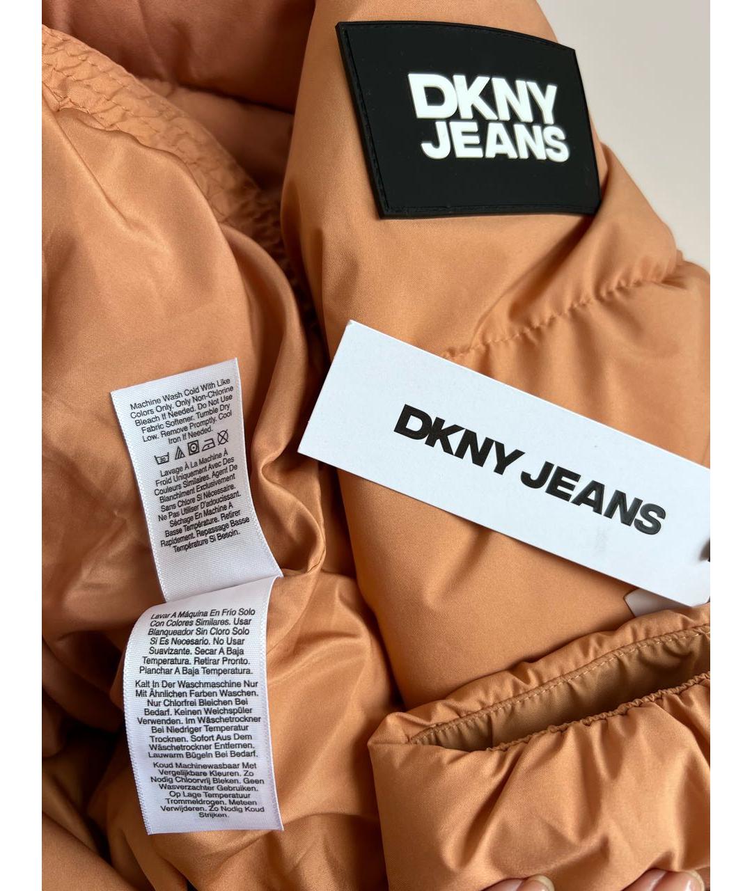 DKNY Оранжевая куртка, фото 3