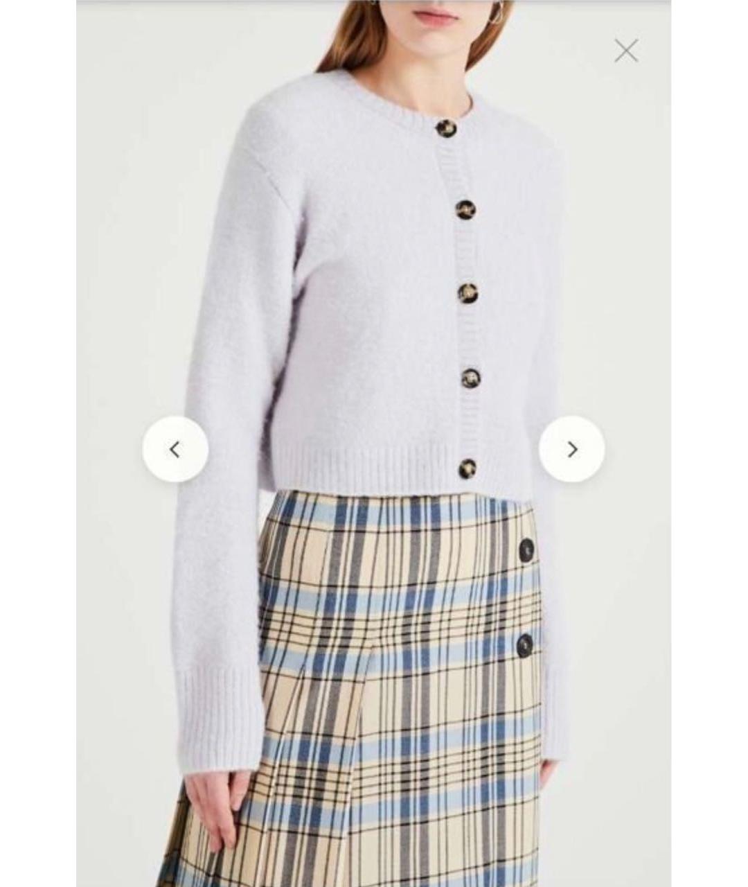 ACNE STUDIOS Голубой полиамидовый кардиган, фото 5