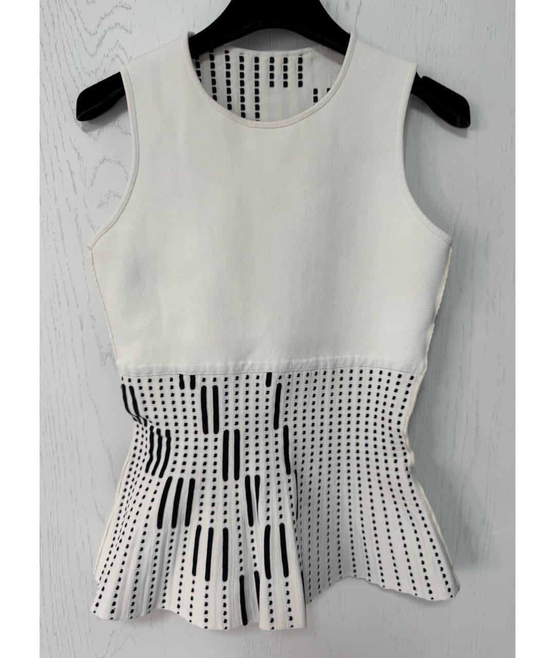 ROLAND MOURET Белая вискозная блузы, фото 3