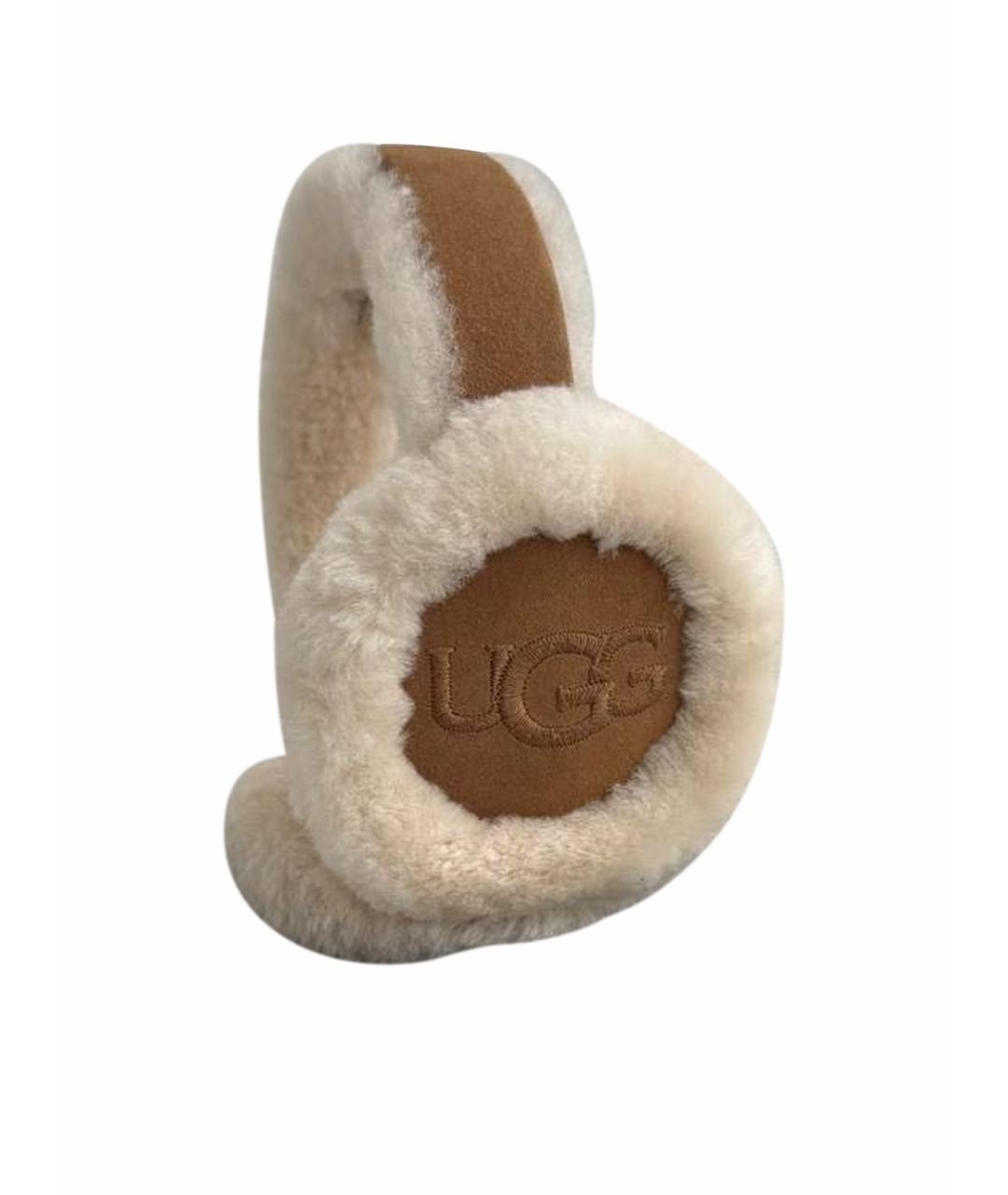 UGG AUSTRALIA Коричневые наушники, фото 1