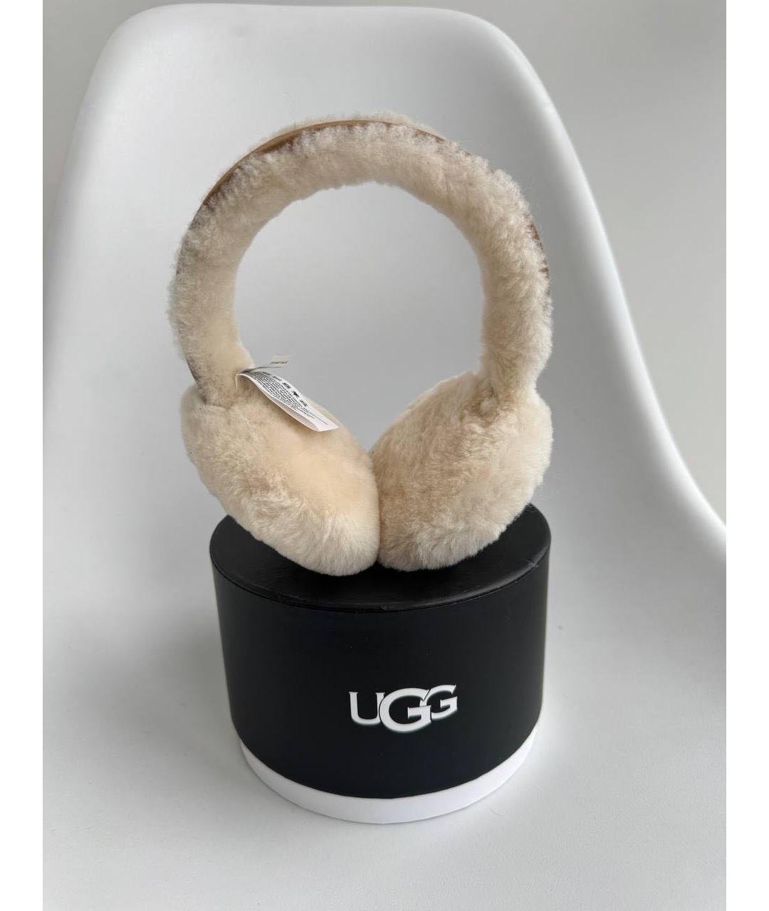 UGG AUSTRALIA Коричневые наушники, фото 2